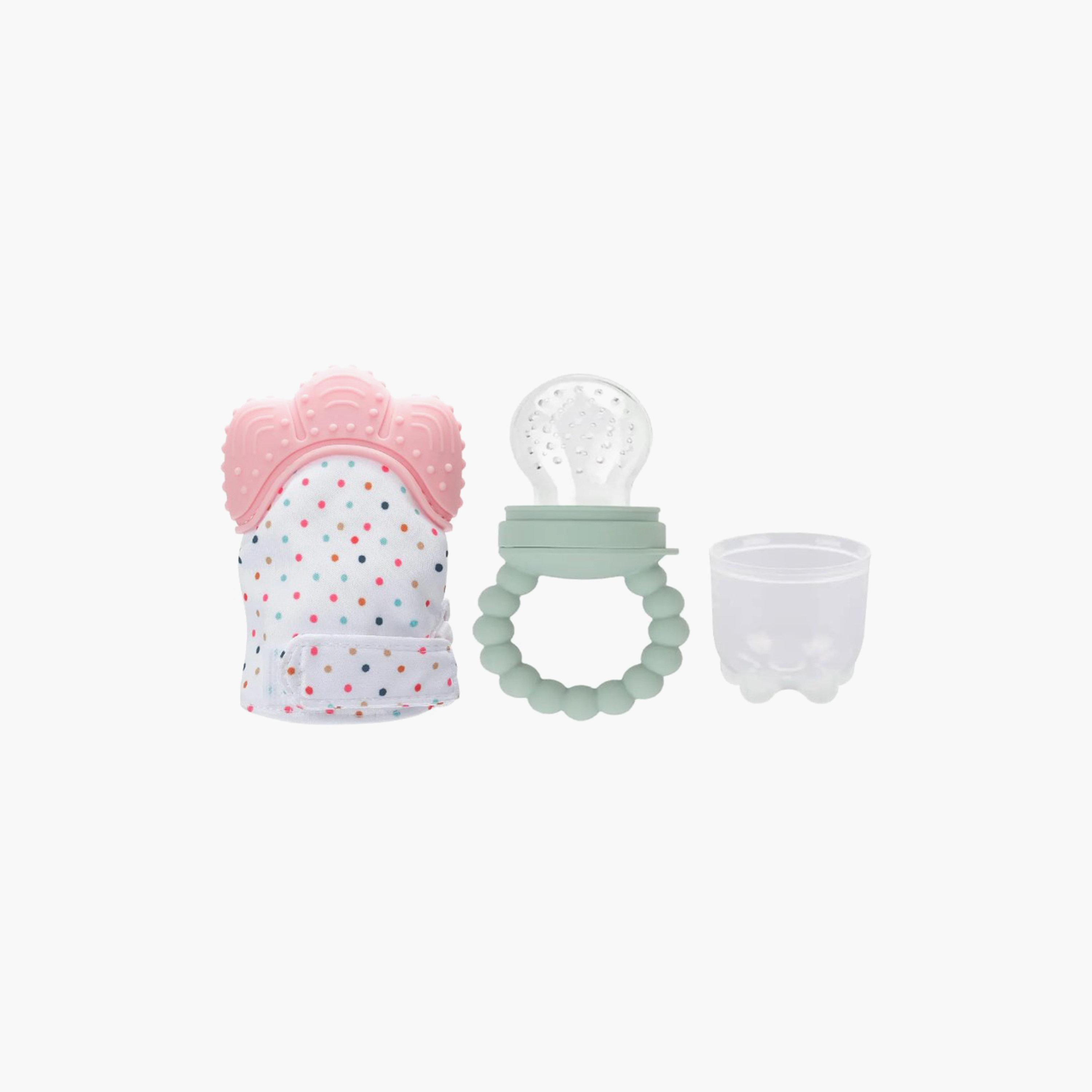 Pikkaboo Pack of Fresh Food Feeder with Fruit Pacifier-baby-feeding-teethers-image-1