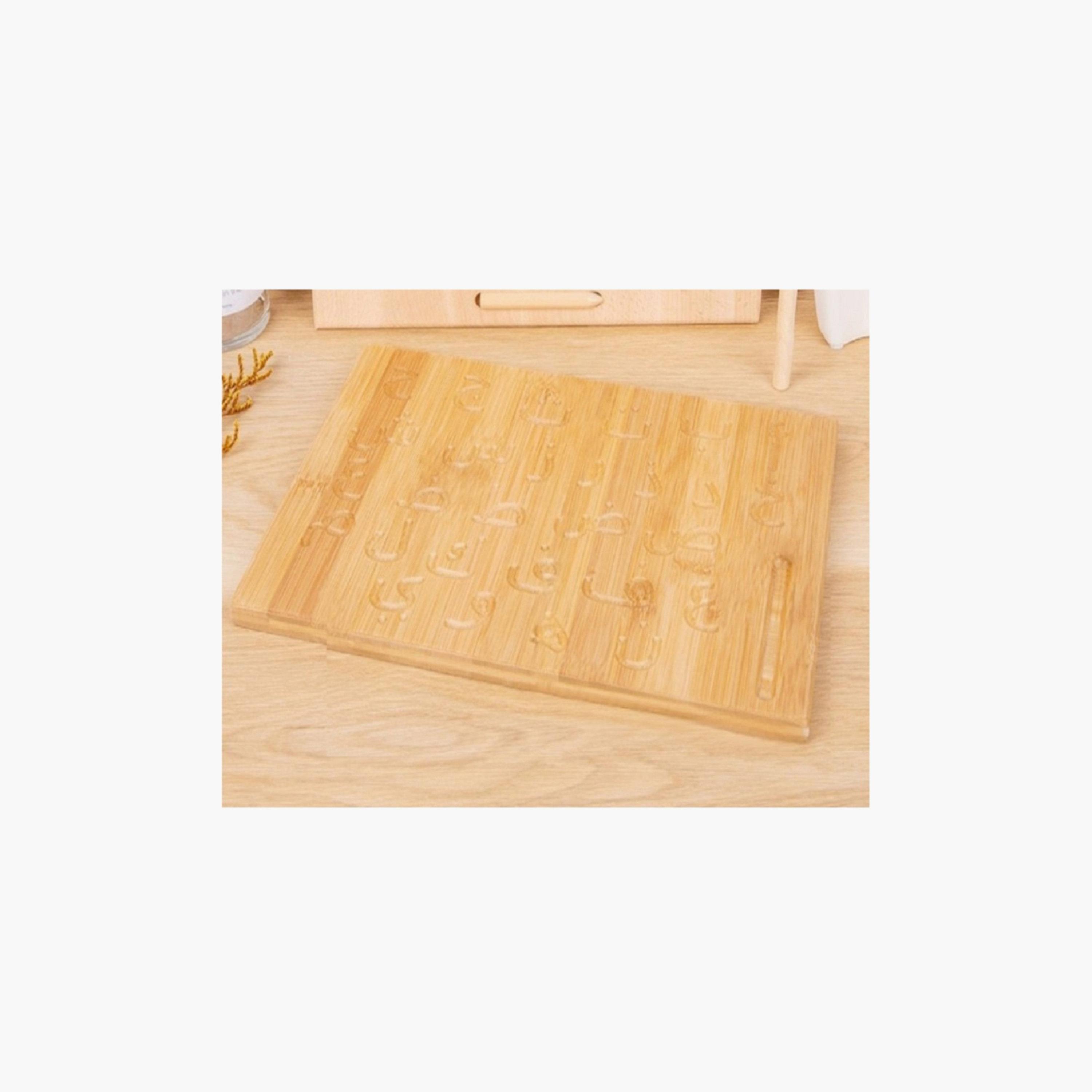 Woody Buddy Arabic Tracing Board - Natural-school-artsandcrafts-image-3