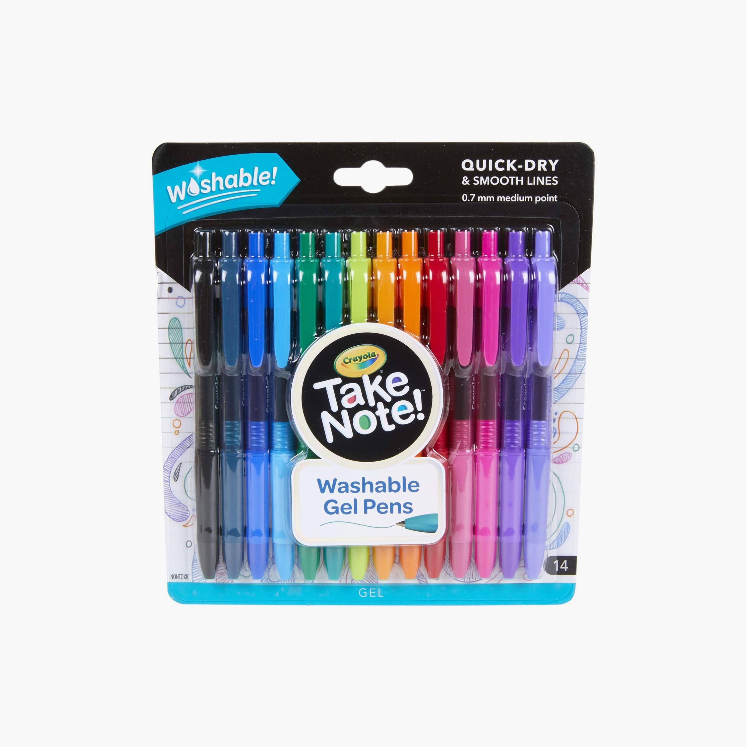 Crayola 14-Piece Take Note! Washable Gel Pens-school-artsandcrafts-image-1