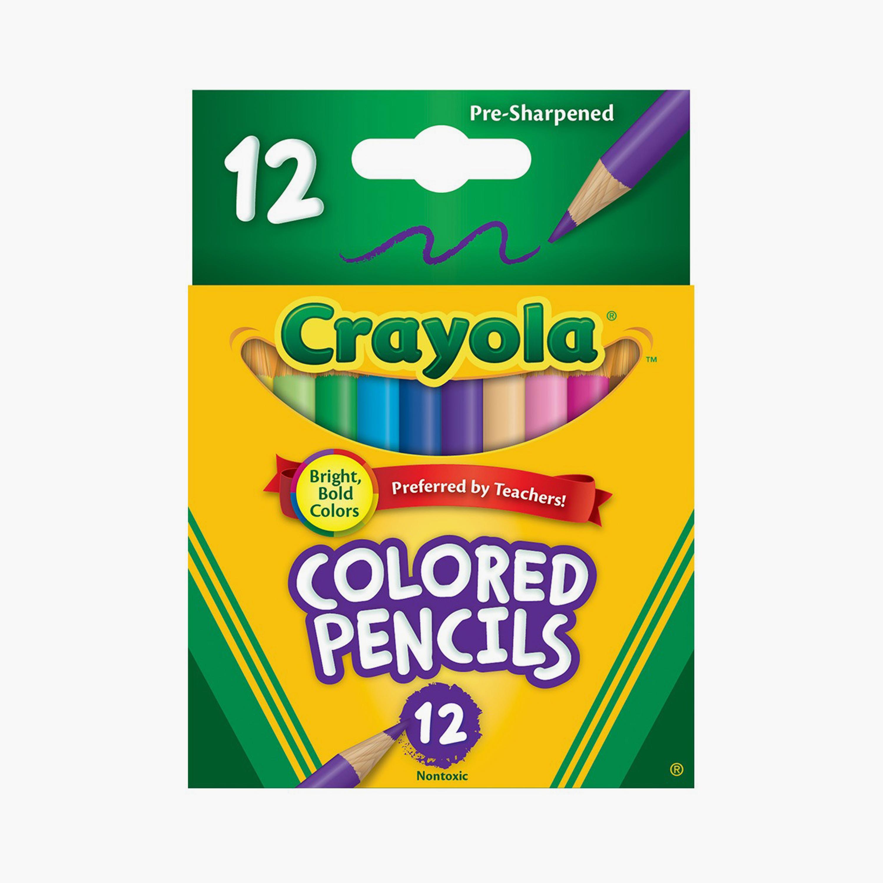 أقلام تلوين طويلة من كرايولا - 12 قطعة-school-stationery-sets-image-3