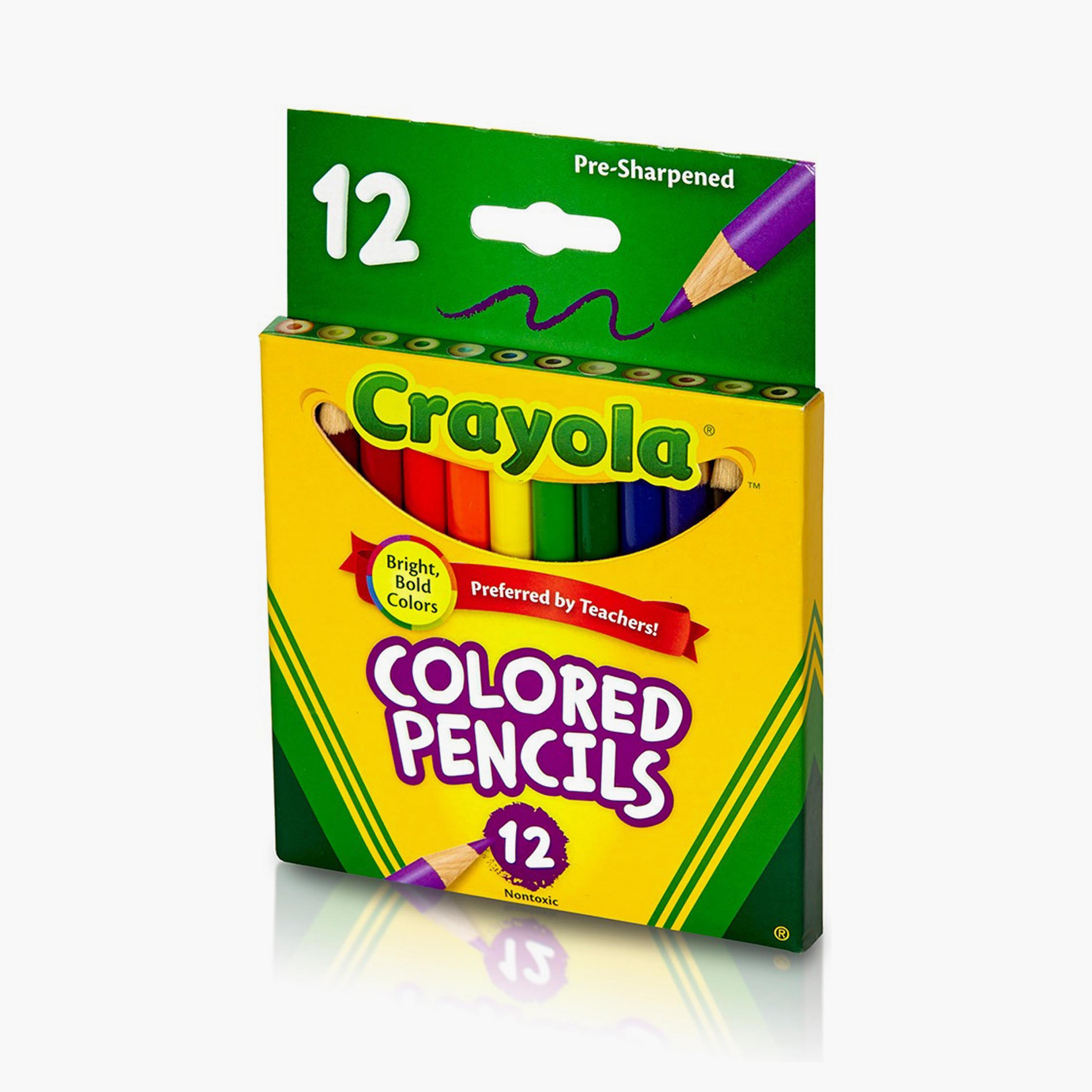 أقلام تلوين طويلة من كرايولا - 12 قطعة-school-stationery-sets-image-5
