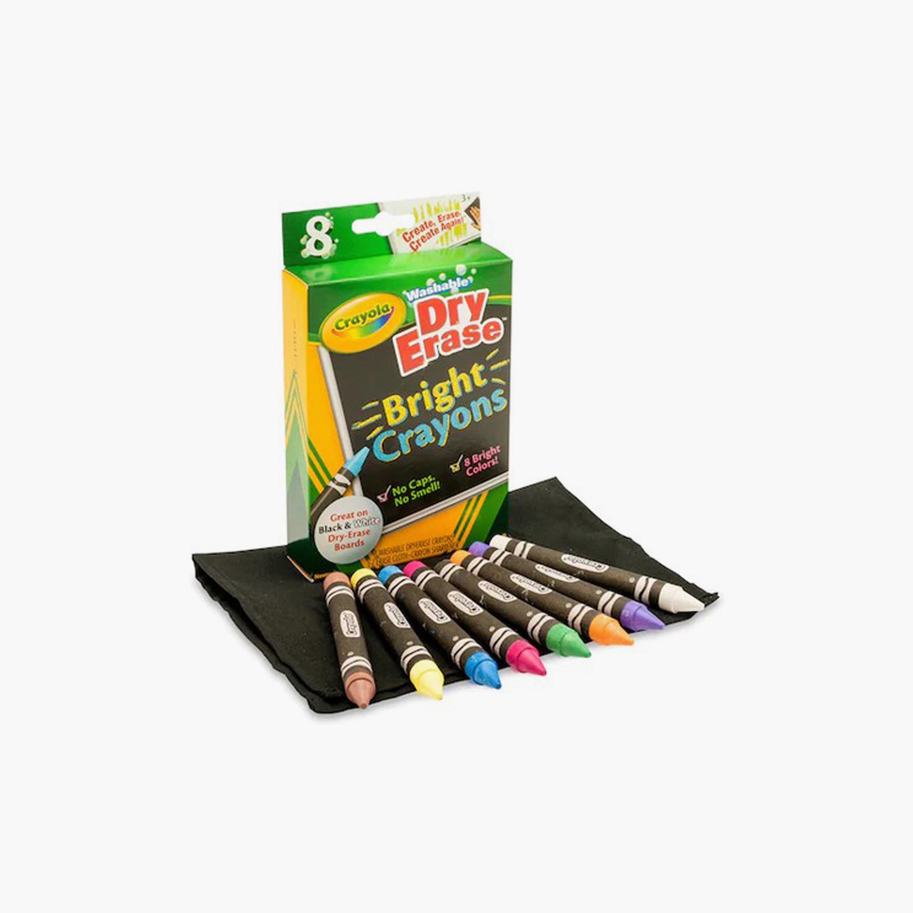 Crayola 8-Piece Large Dry-Erase Crayons-school-stationery-sets-image-1