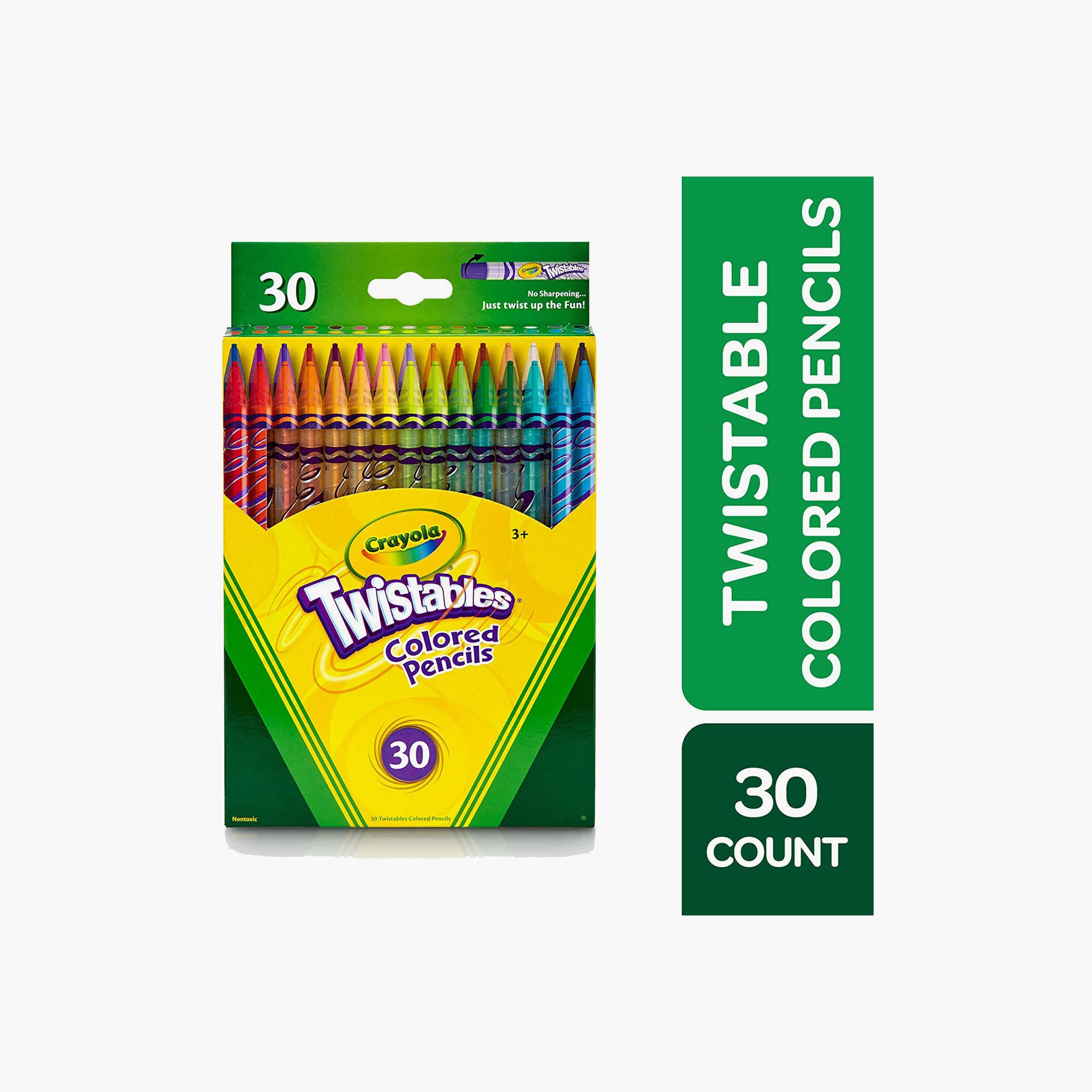 Crayola 30-Piece Twistables Coloured Pencils-school-artsandcrafts-image-1