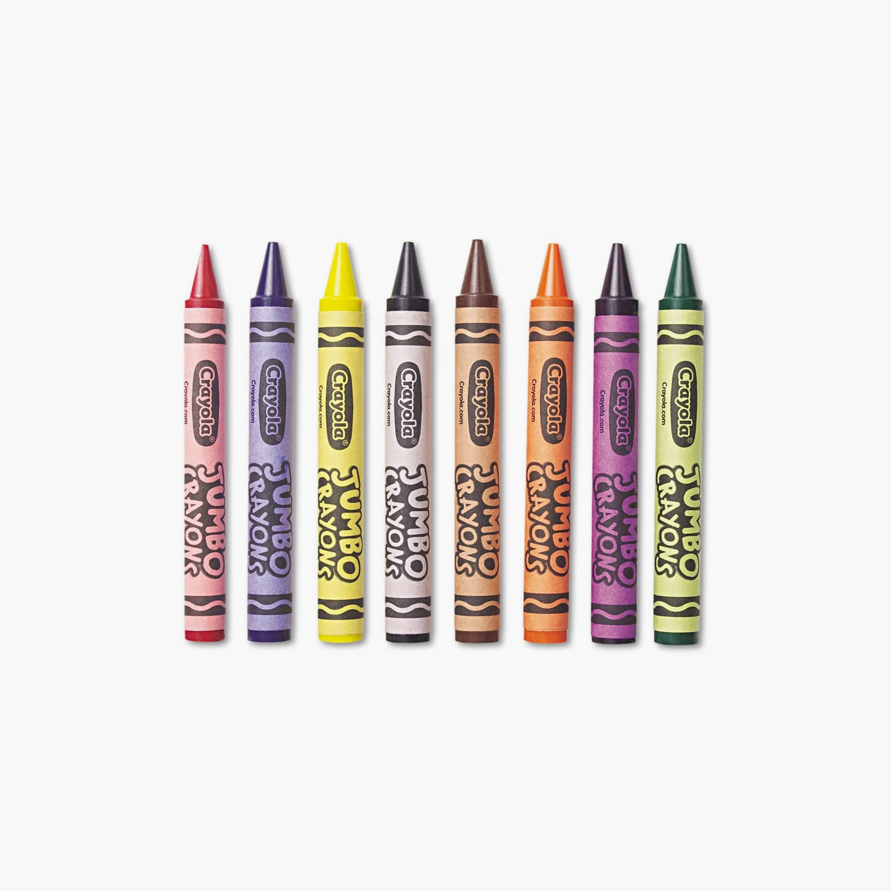 أقلام تلوين ضخمة من كرايولا - 8 قطع-school-stationery-sets-image-1