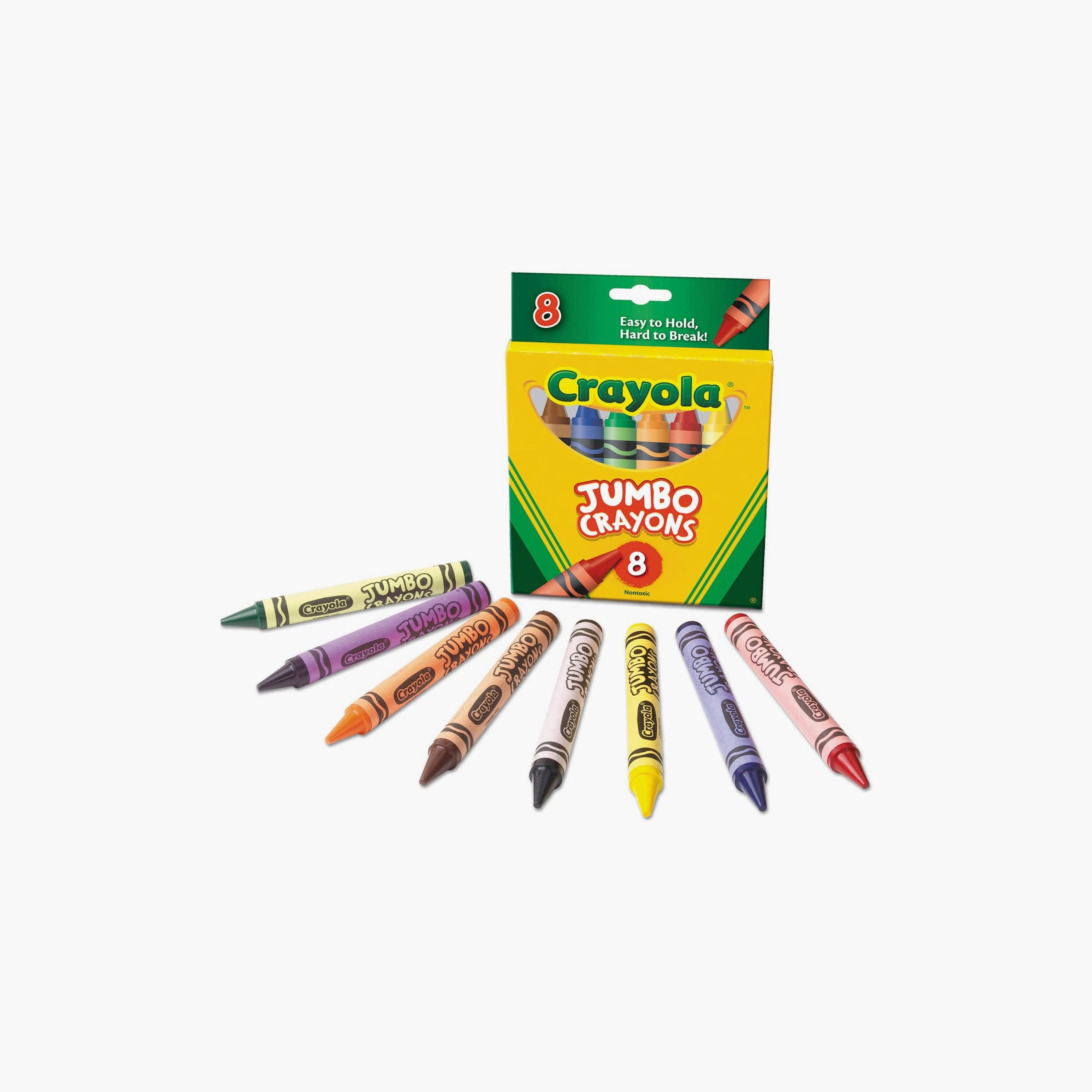 أقلام تلوين ضخمة من كرايولا - 8 قطع-school-stationery-sets-image-5
