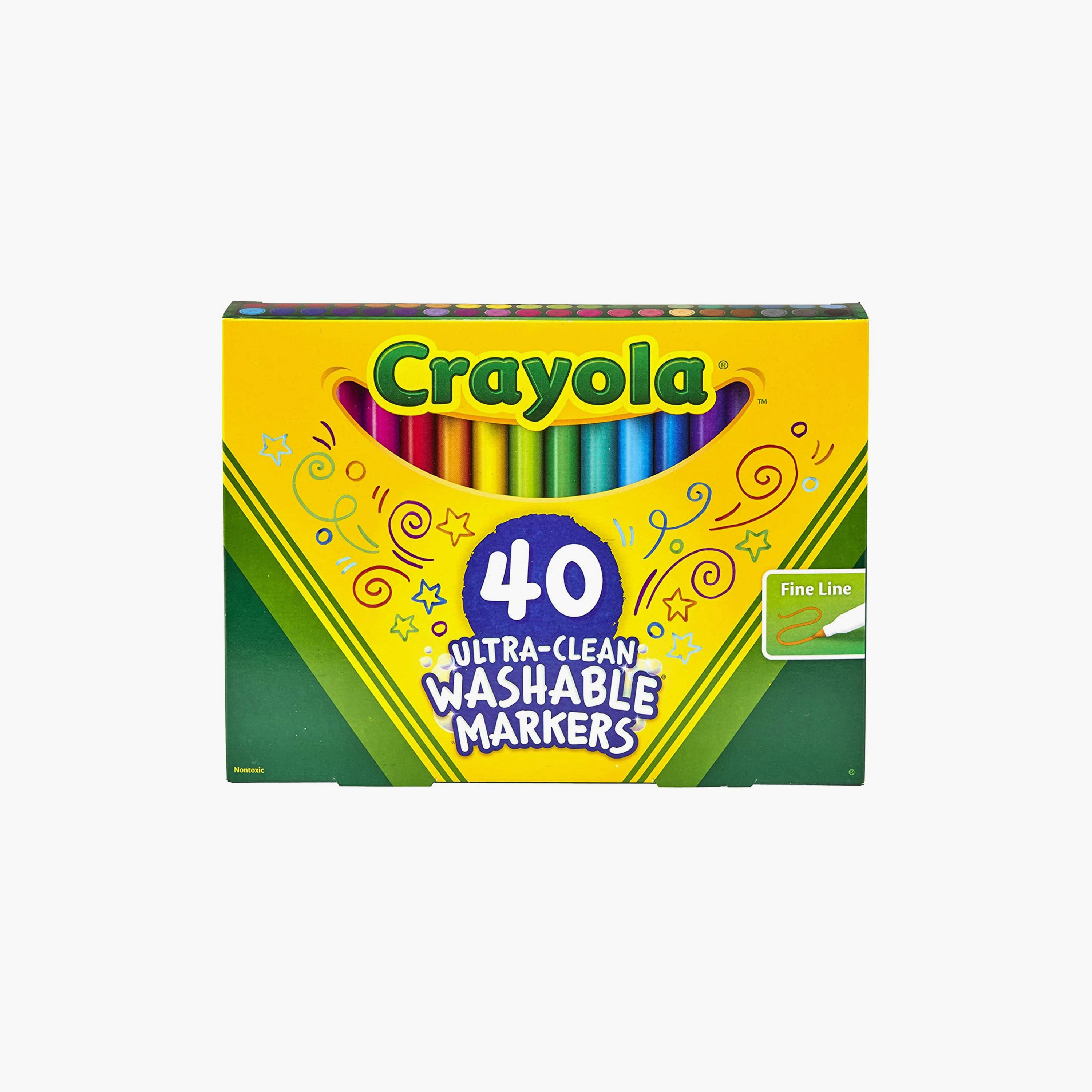 Crayola 40-Piece Ultra-Clean Washable Markers - Assorted-school-artsandcrafts-image-4