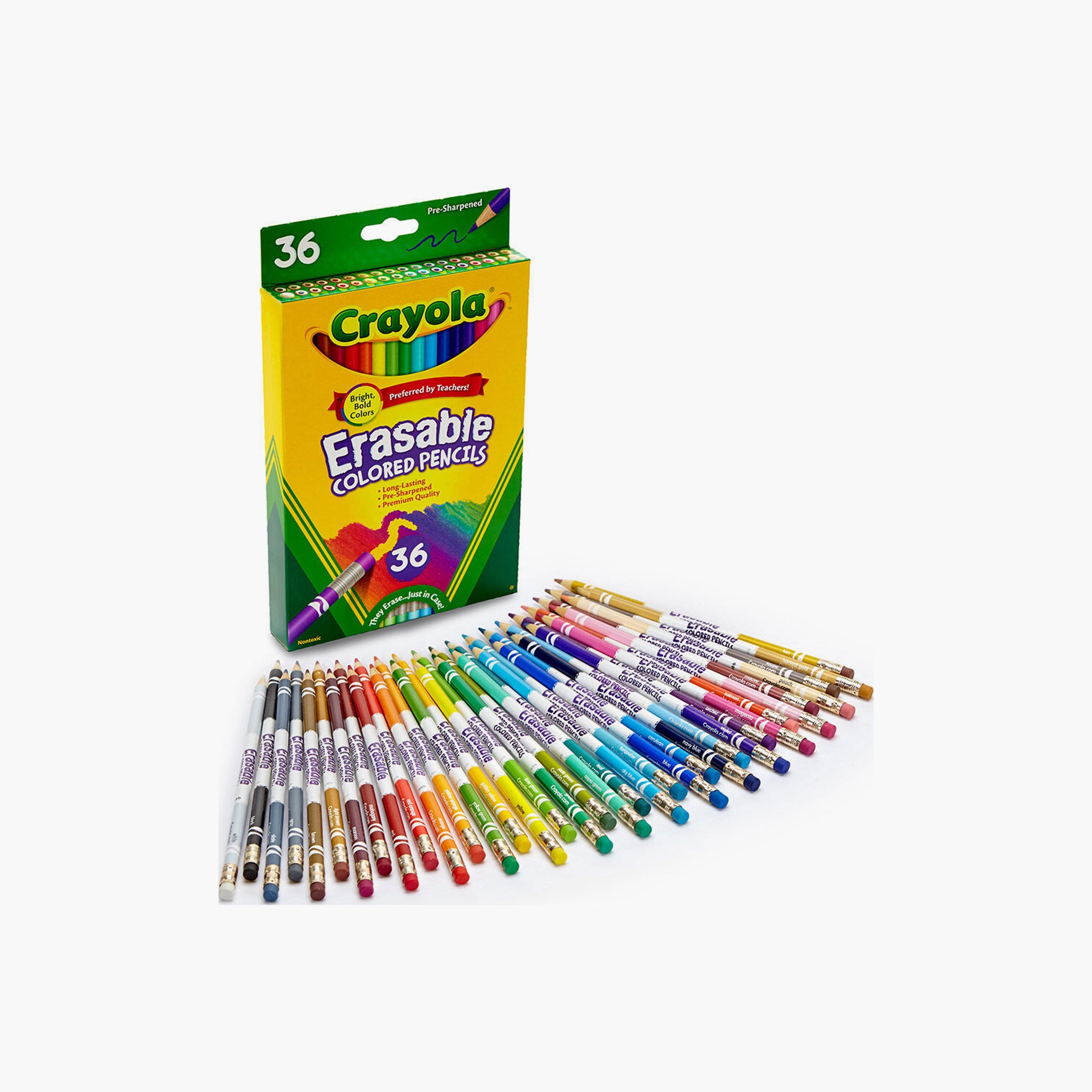 Crayola 36-Piece Erasable Coloured Pencils-school-artsandcrafts-image-2
