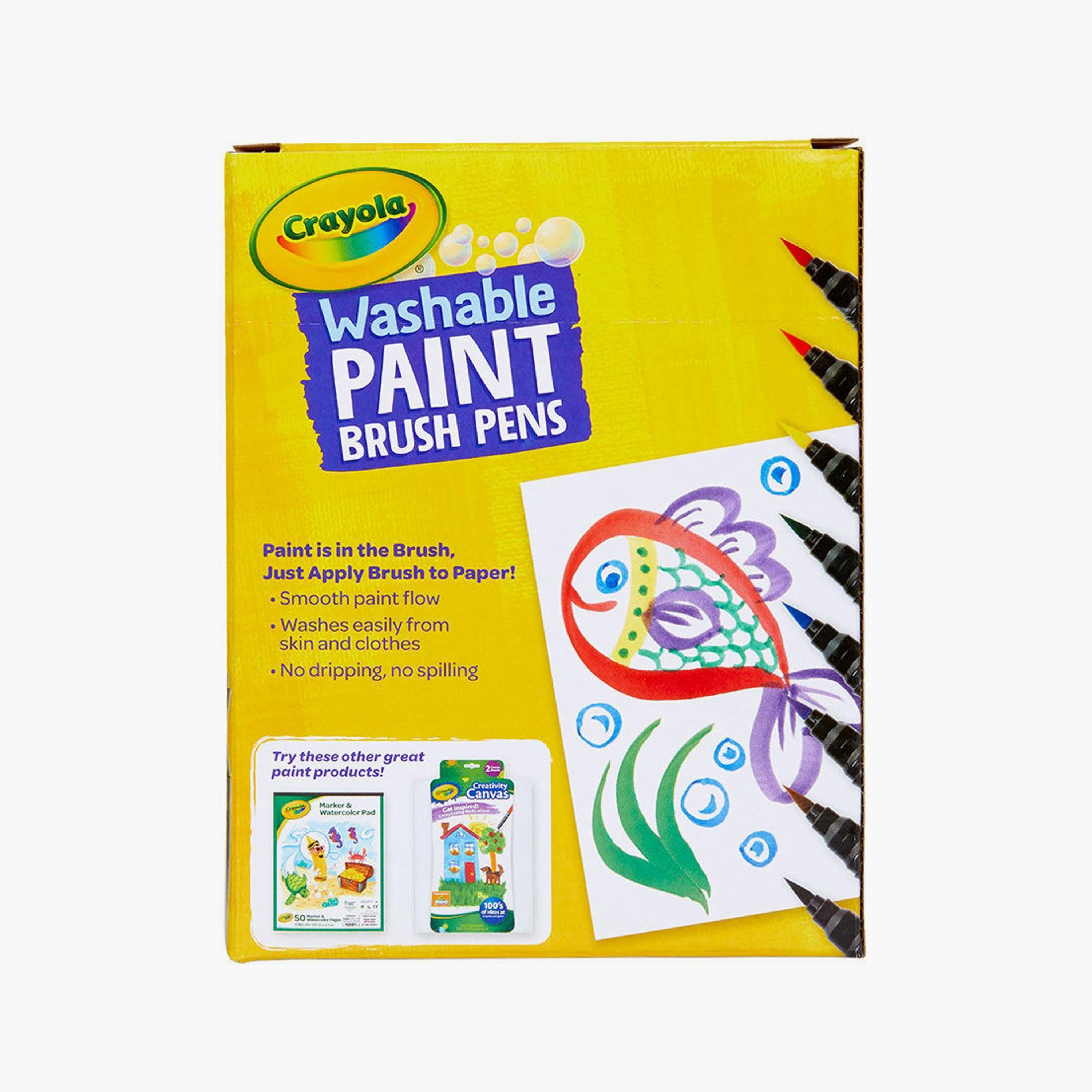 Crayola 40-Piece Washable Paint Brush Pens-school-stationery-sets-image-2
