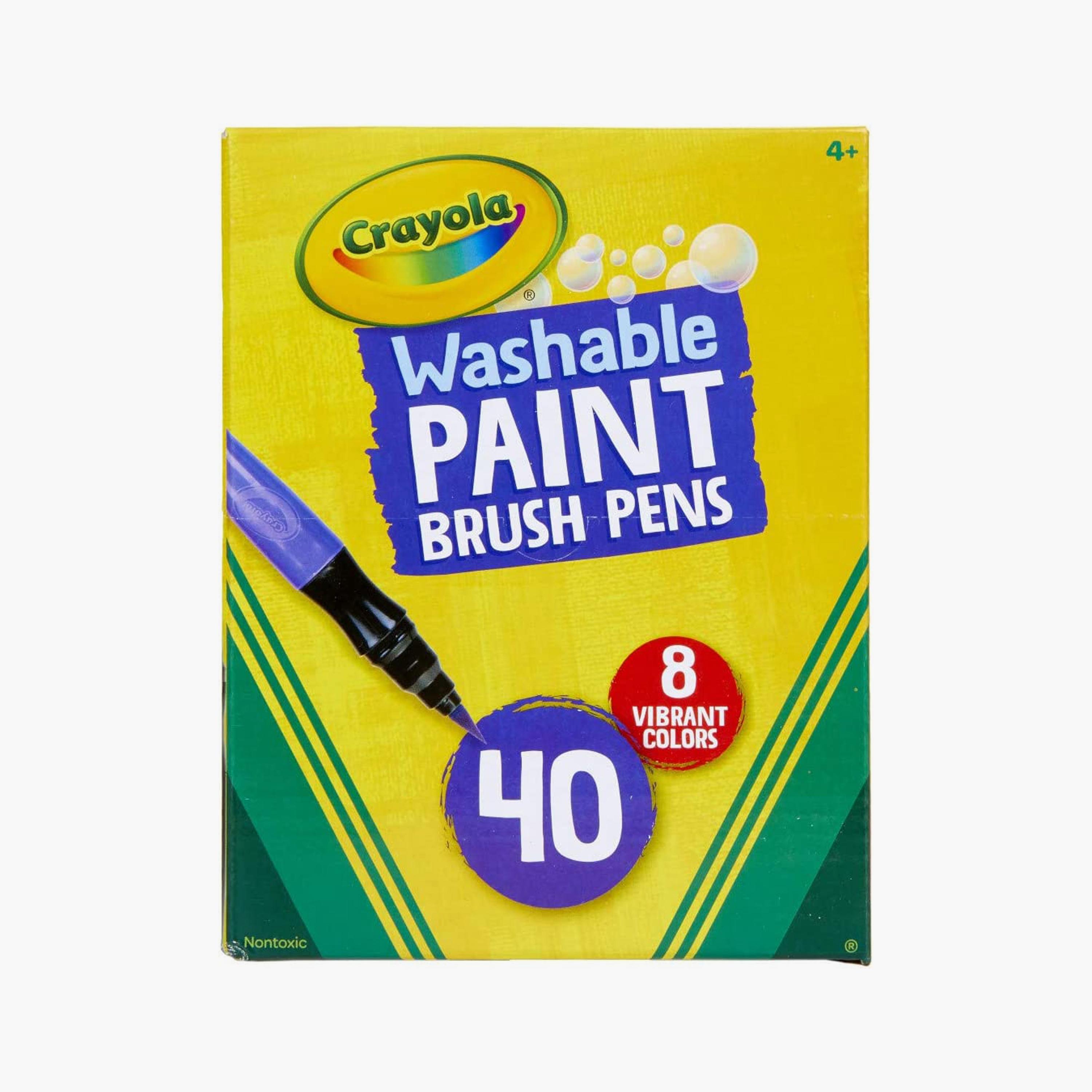 Crayola 40-Piece Washable Paint Brush Pens-school-stationery-sets-image-3