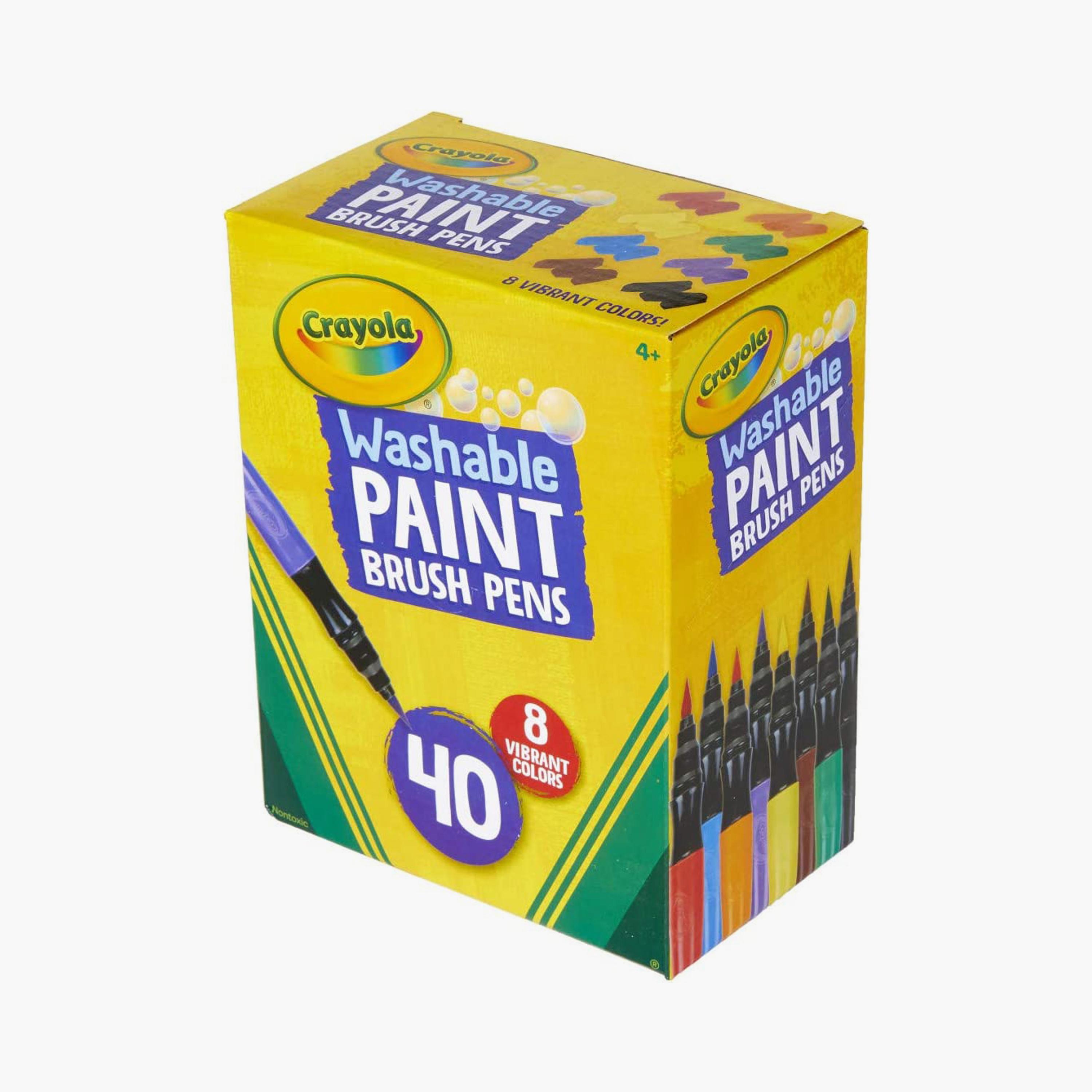 Crayola 40-Piece Washable Paint Brush Pens-school-stationery-sets-image-4
