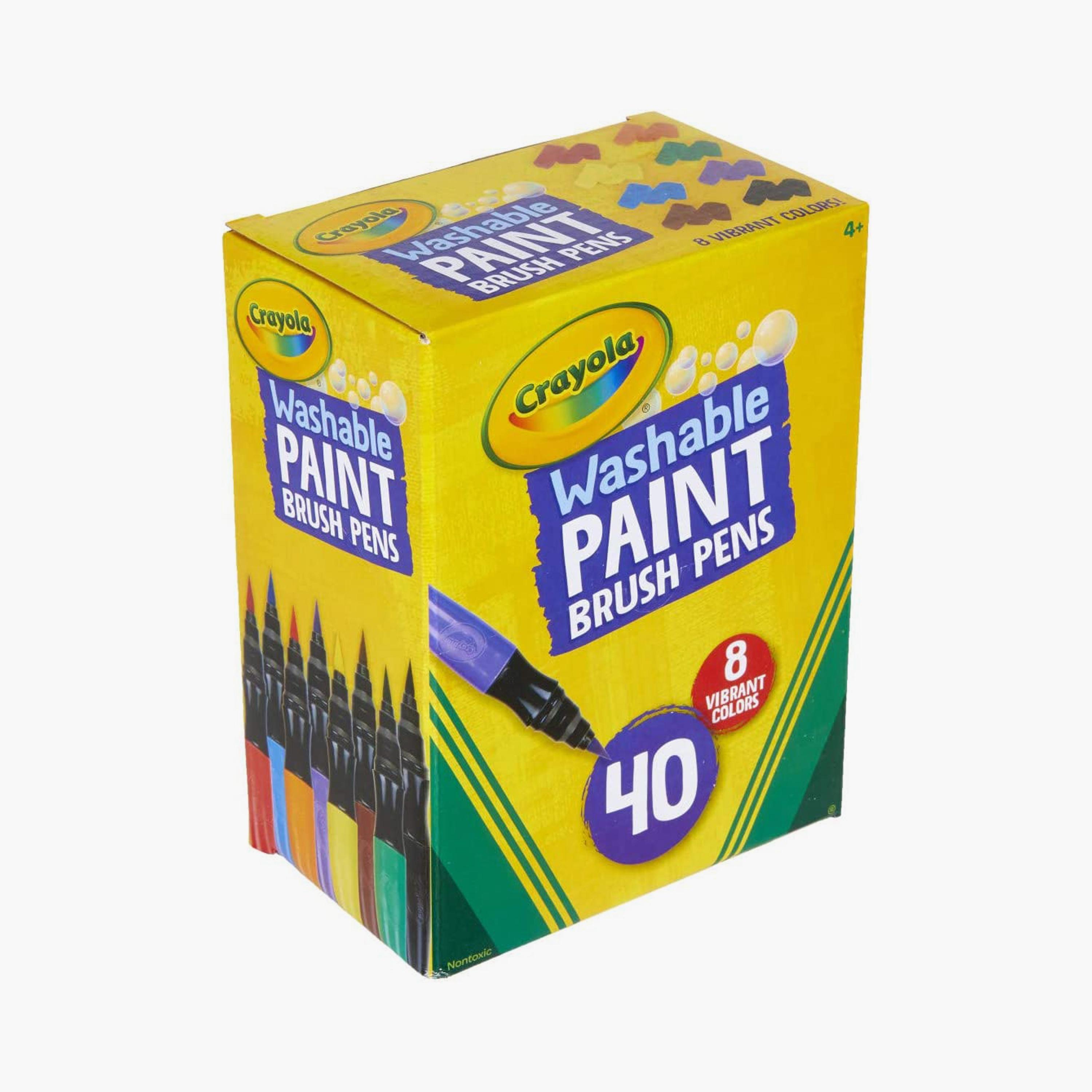 Crayola 40-Piece Washable Paint Brush Pens-school-stationery-sets-image-5