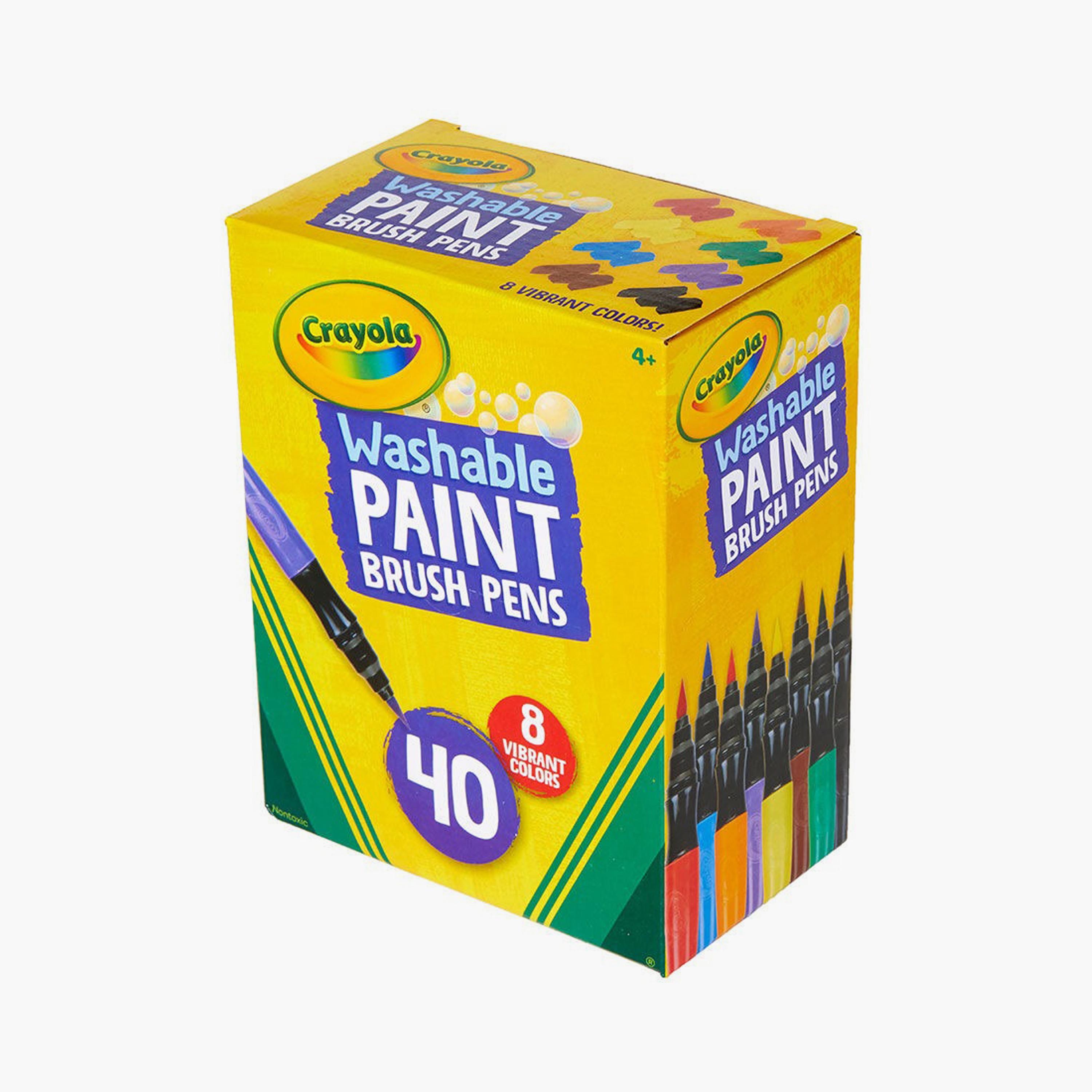 Crayola 40-Piece Washable Paint Brush Pens-school-stationery-sets-image-8