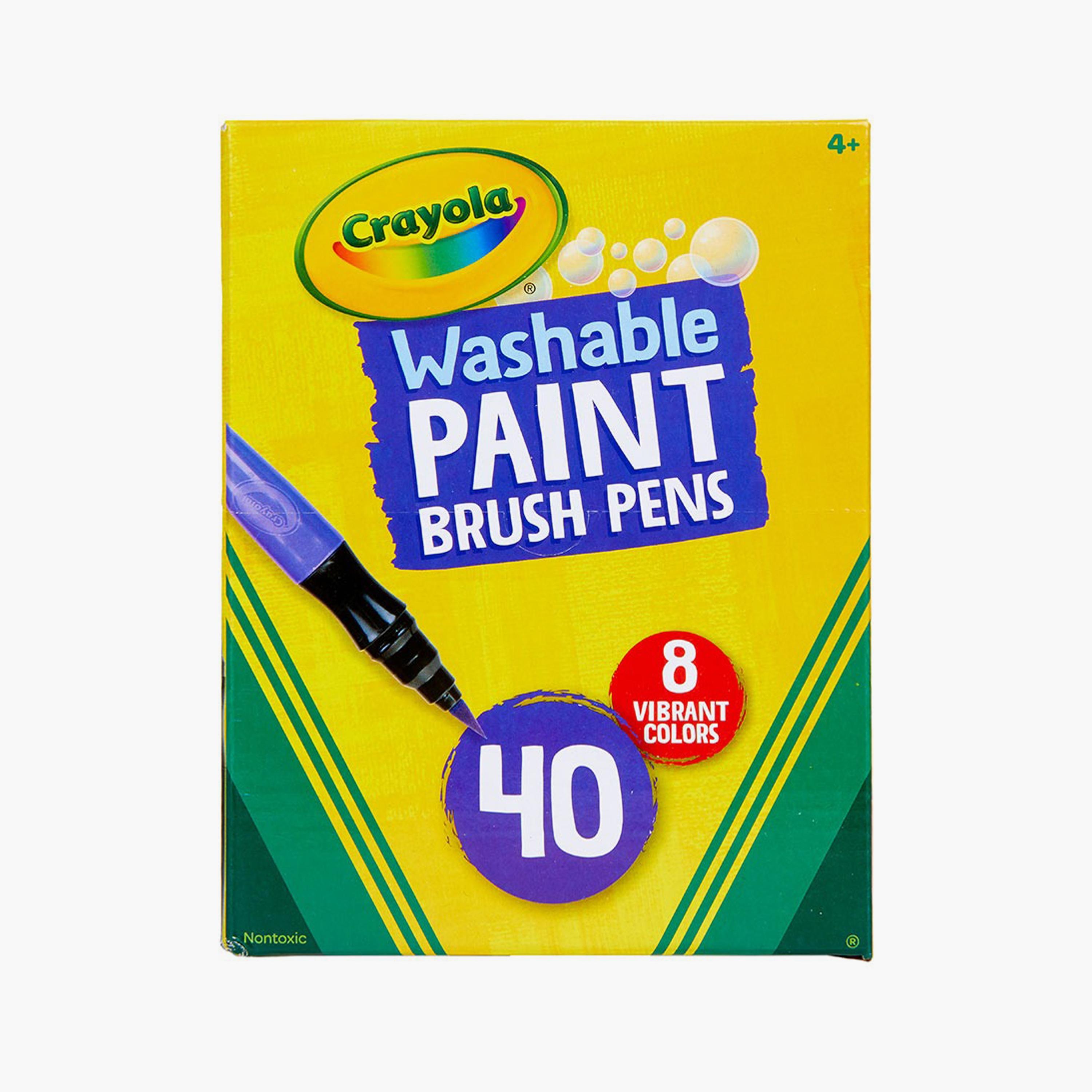 Crayola 40-Piece Washable Paint Brush Pens-school-stationery-sets-image-9