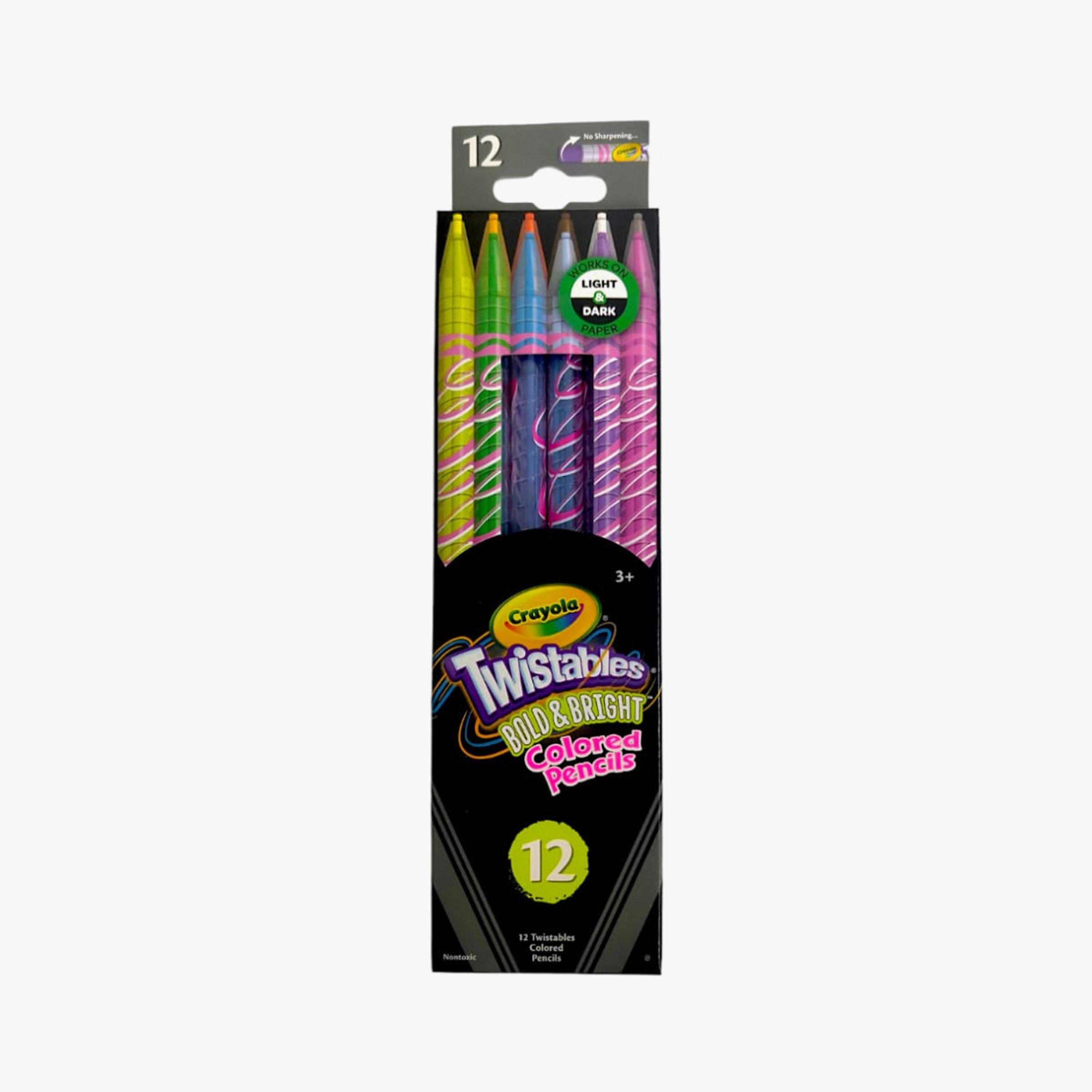 Crayola 12-Piece Erasable Twistables Coloured Pencils-school-artsandcrafts-image-1