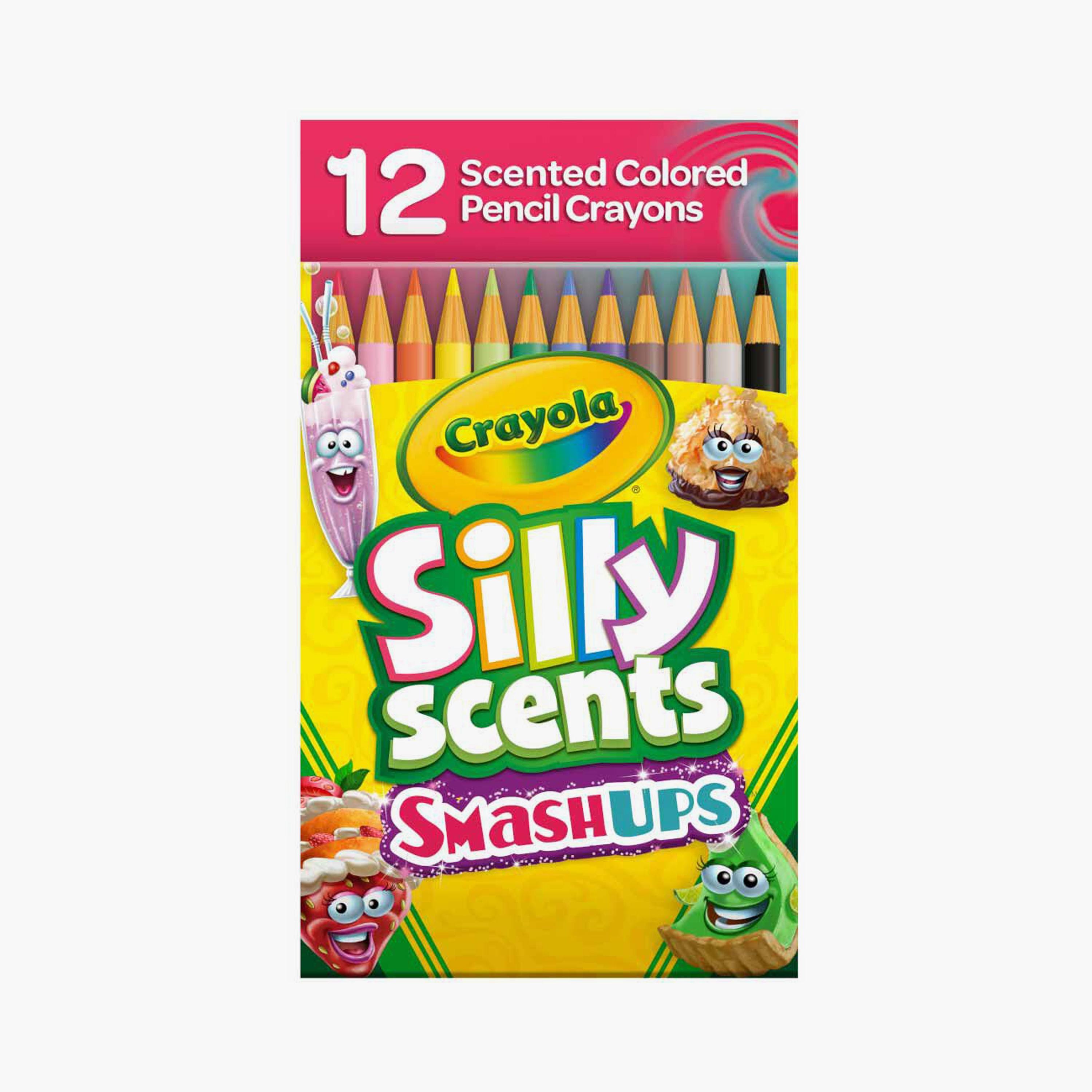 أقلام تلوين عطرية مضحكة سماش أبس من كرايولا - 12 قطعة-school-stationery-sets-image-2