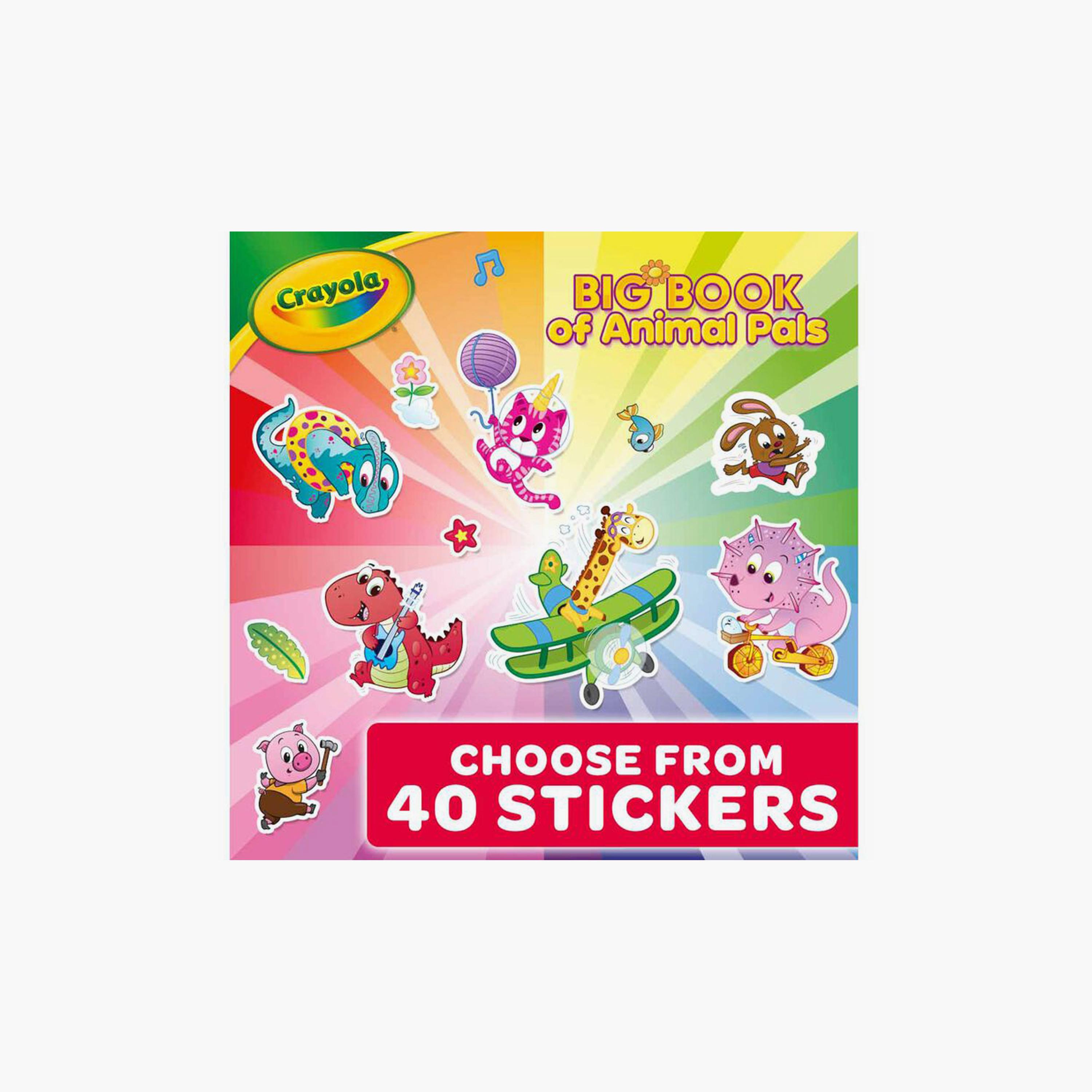 Crayola 288-Page Colouring Book - Big Book of Animal Pals-school-artsandcrafts-image-2