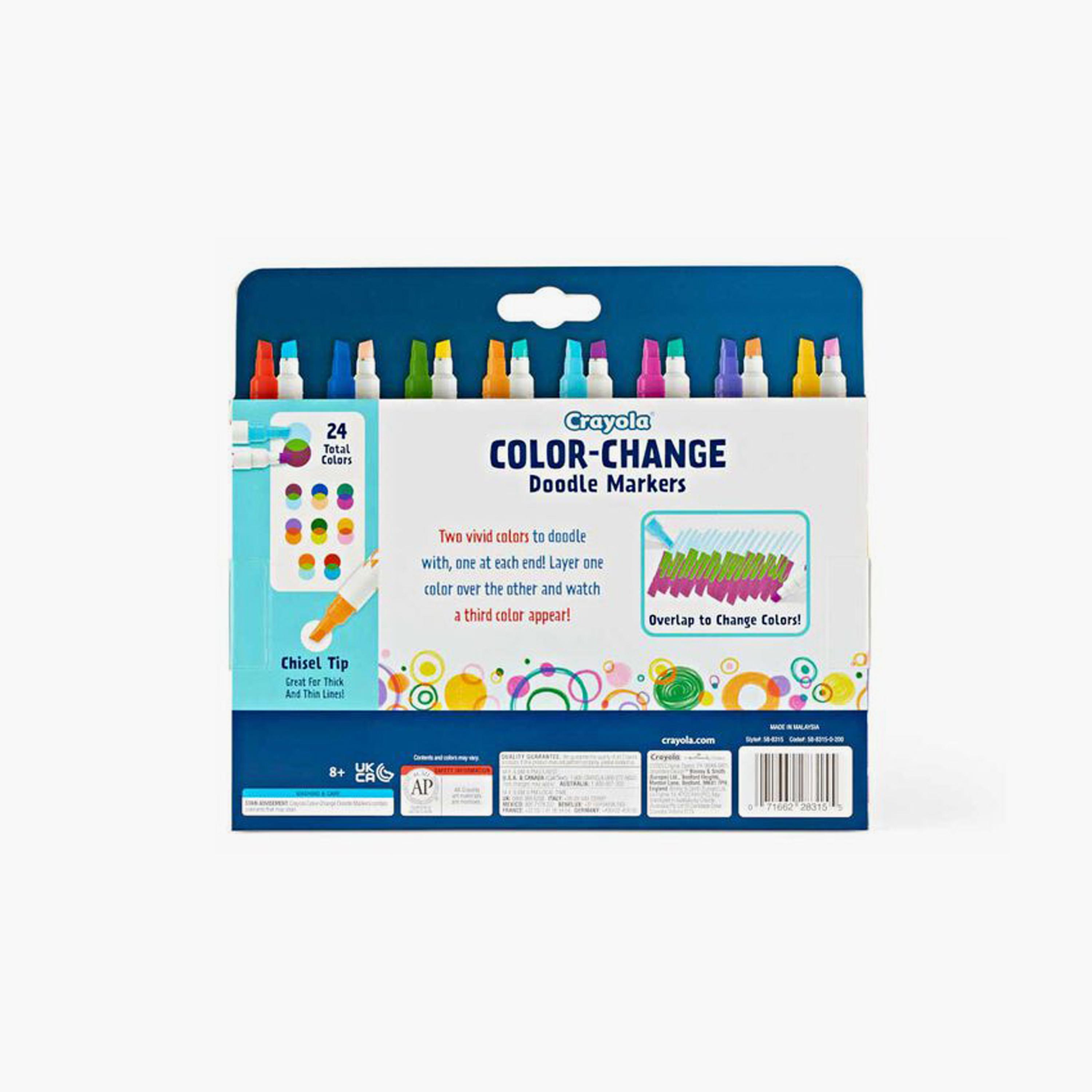 أقلام سبورة جافة يتغير لونها من كرايولا - 8 قطع-school-artsandcrafts-image-7