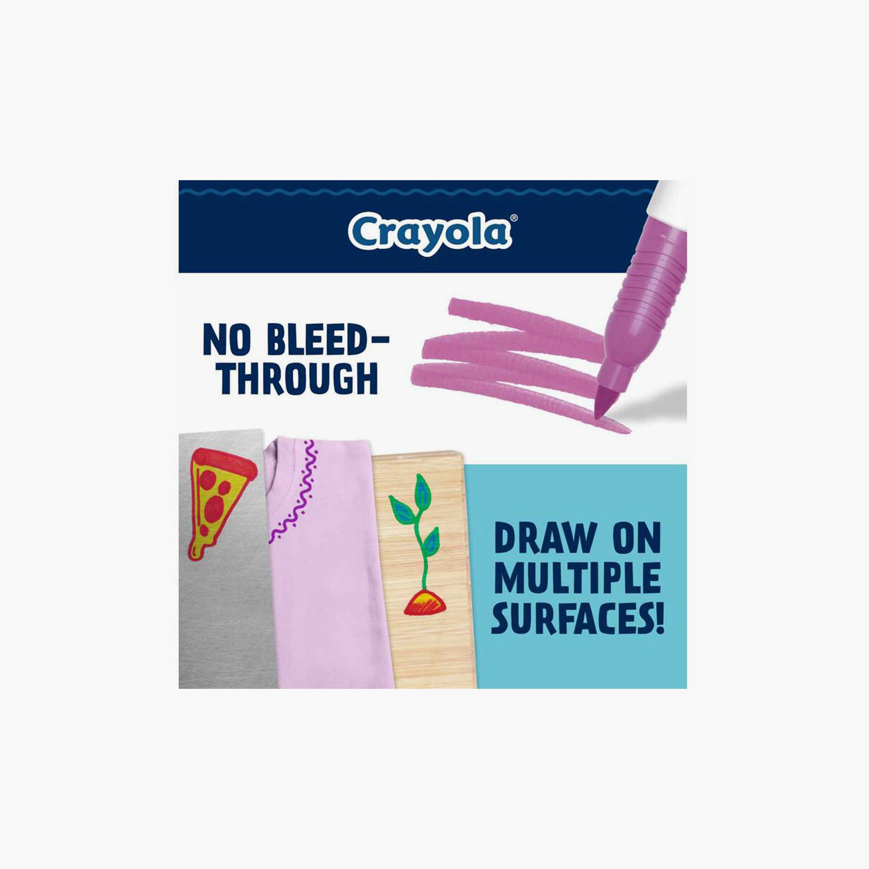 أقلام تحديد للرسم بخط دقيق من كرايولا - 12 قطعة-school-artsandcrafts-image-3