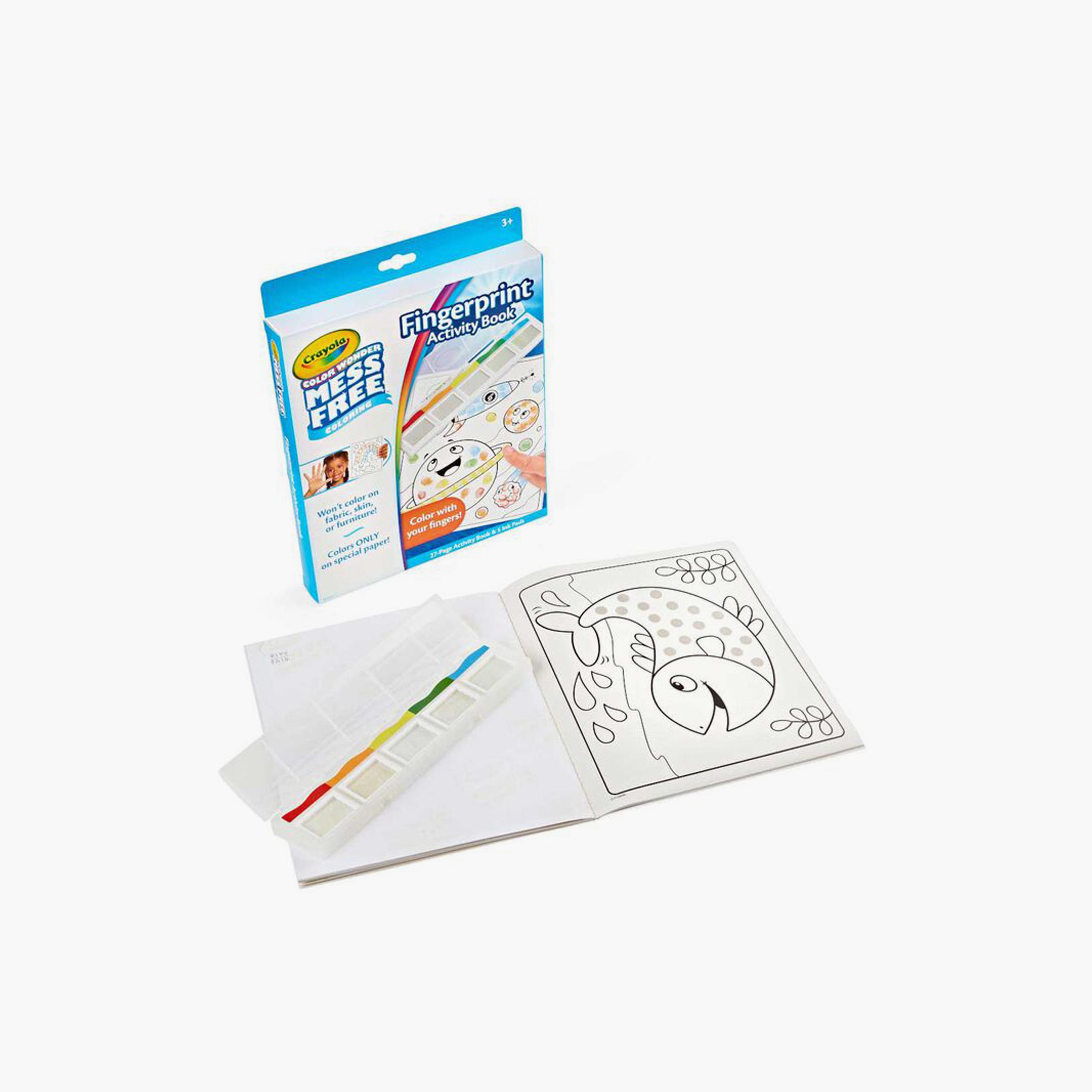 كتاب أنشطة بصمات الأصابع بكولور وندر من كرايولا-school-artsandcrafts-image-1