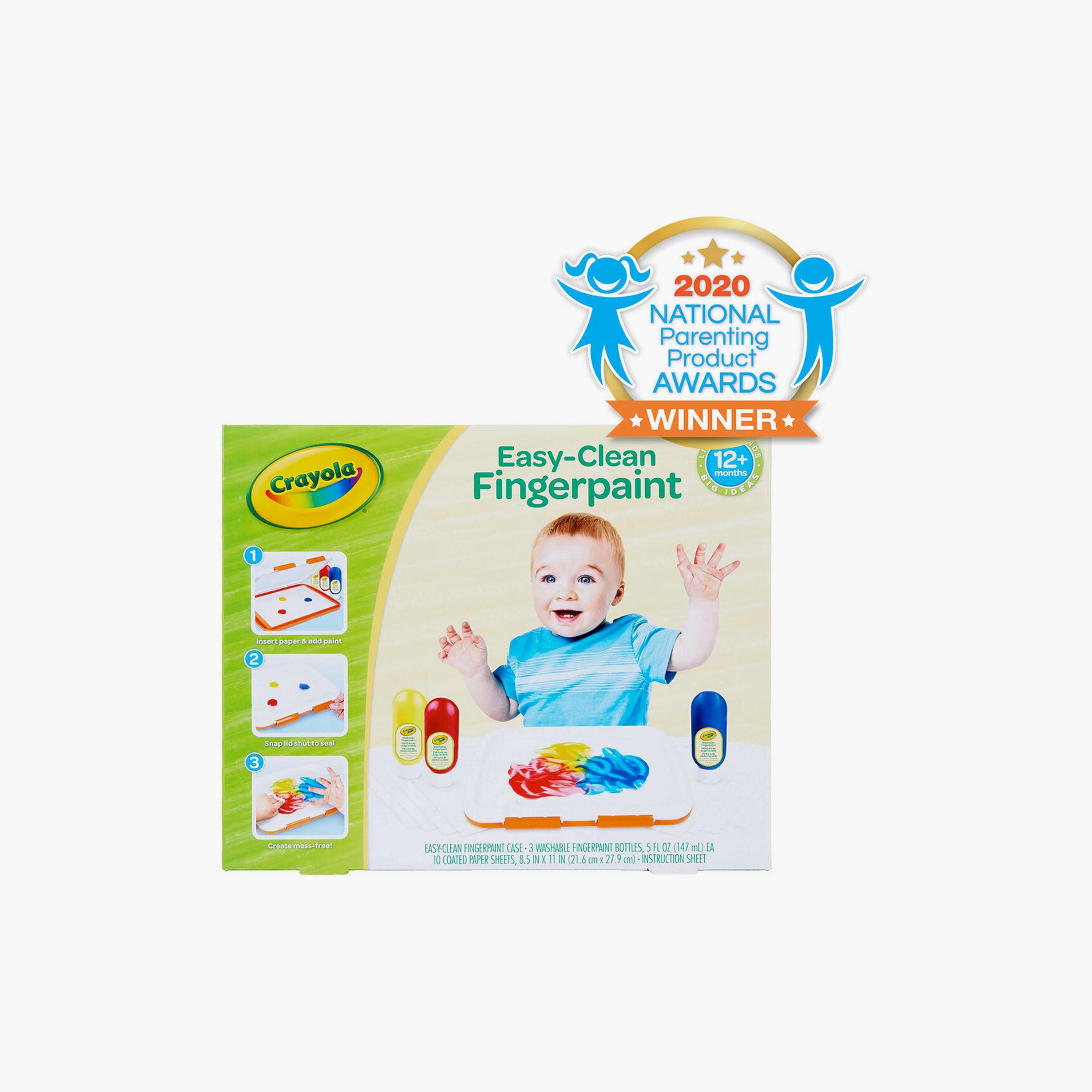 Crayola Easy-Clean Fingerpaint Activity Set-school-stationery-sets-image-2