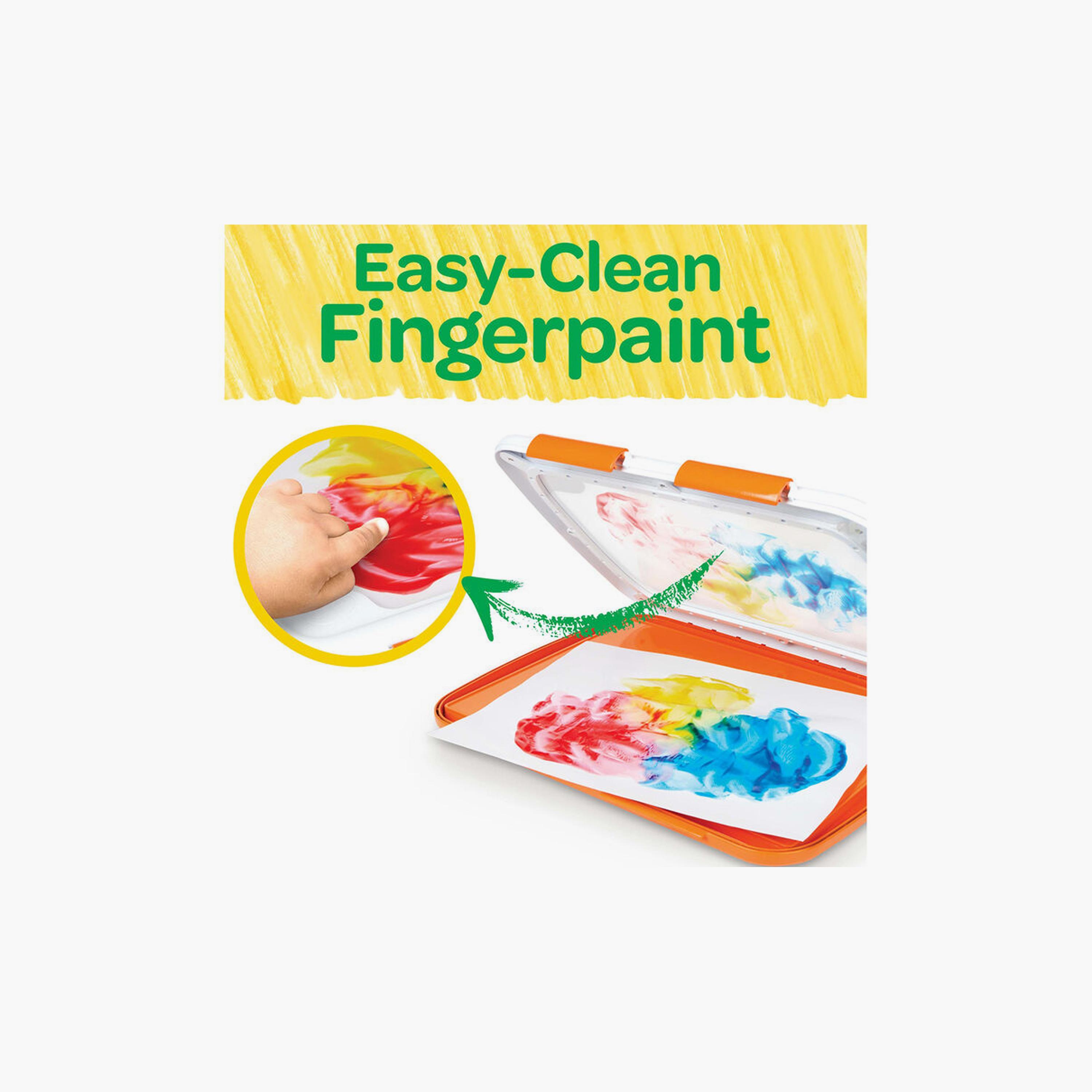 Crayola Easy-Clean Fingerpaint Activity Set-school-stationery-sets-image-5