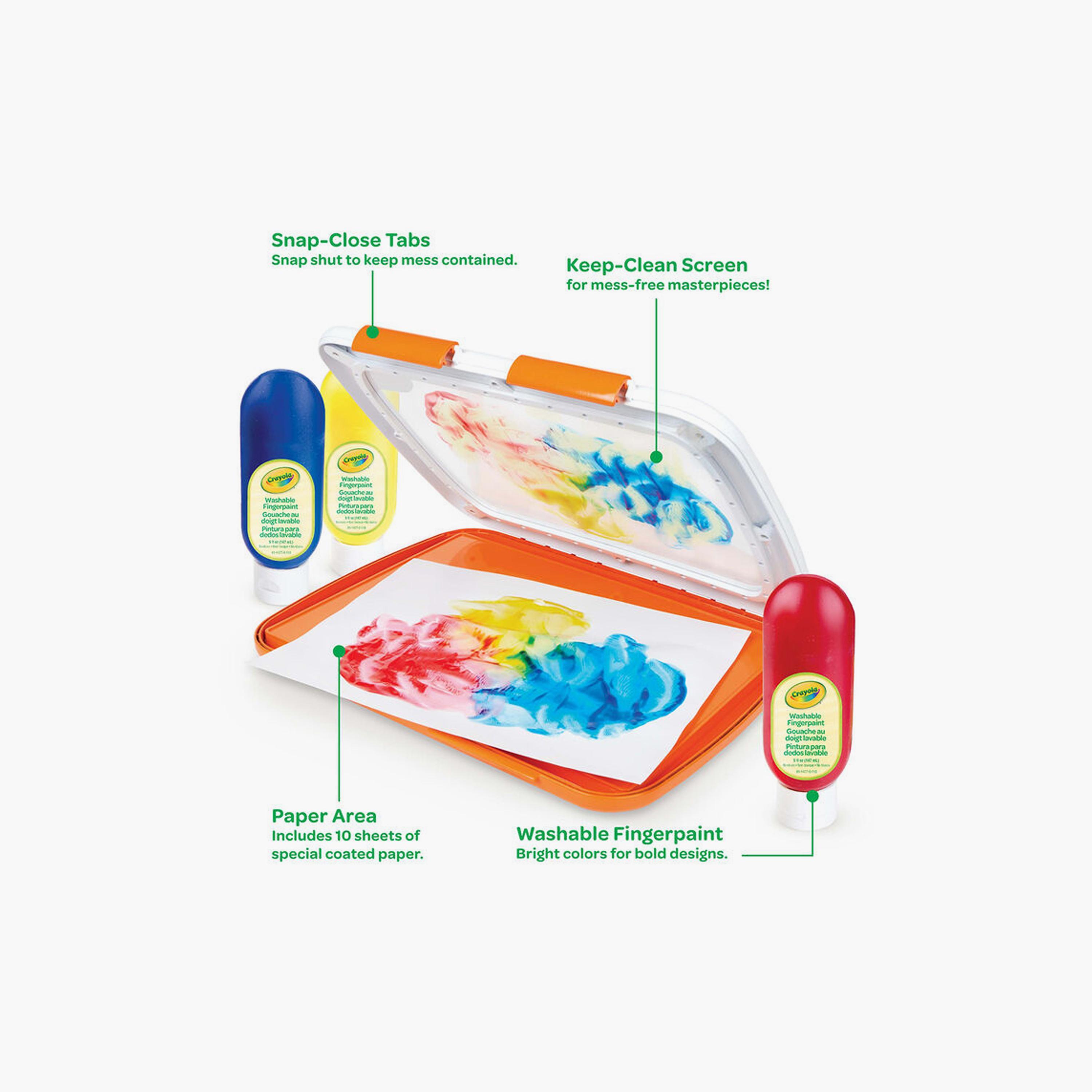 Crayola Easy-Clean Fingerpaint Activity Set-school-stationery-sets-image-6