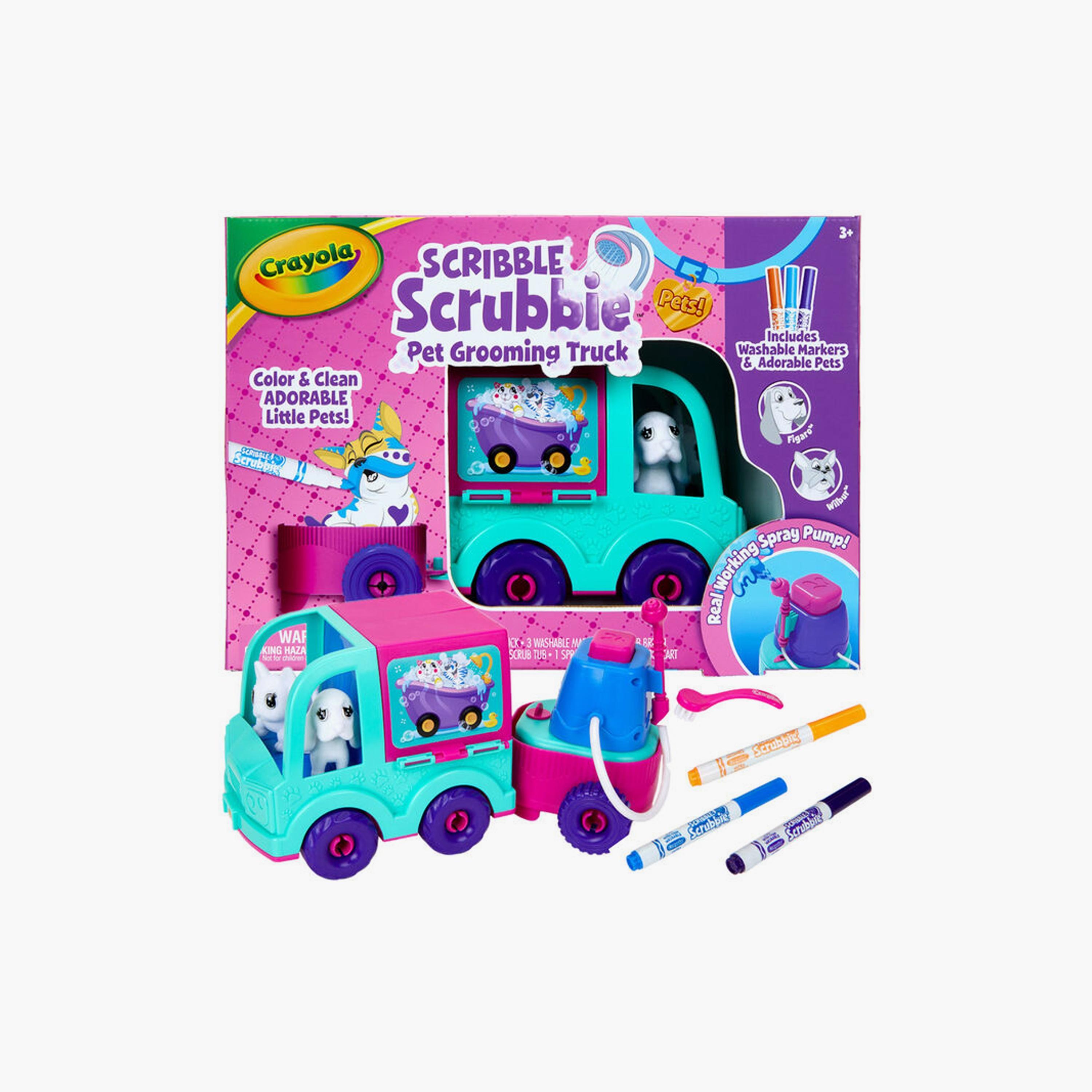 Crayola Scribble Scrubbie Pets Grooming Truck-toys-dollsandplaysets-dollplaysets-image-2