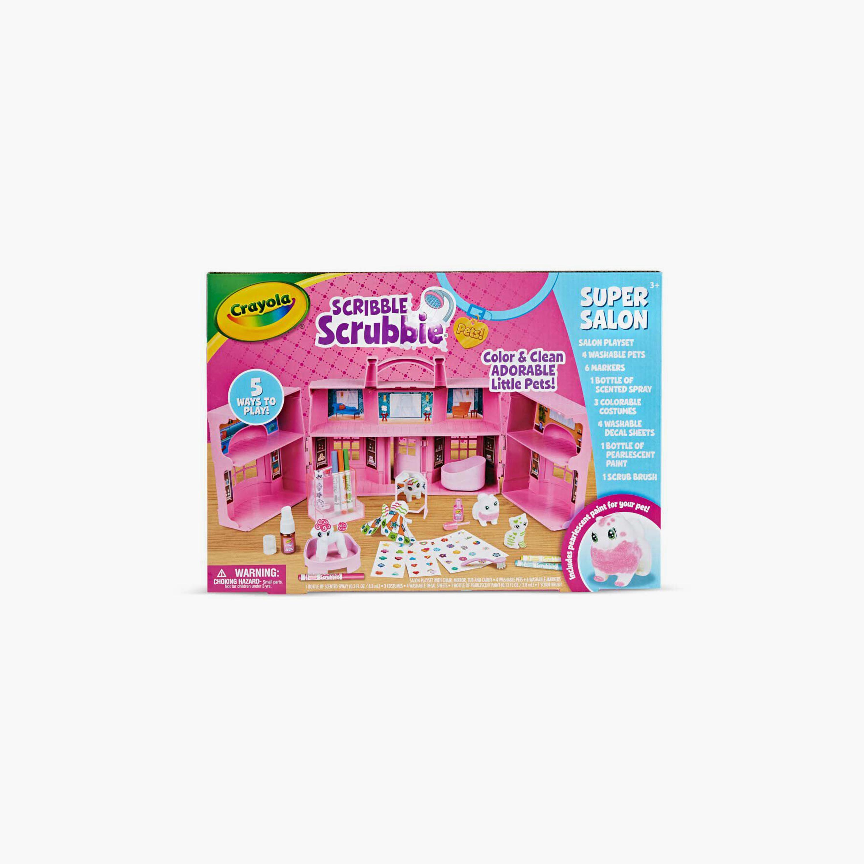 Crayola Scribble Scrubbie Pets - Super Salon-school-stationery-sets-image-2