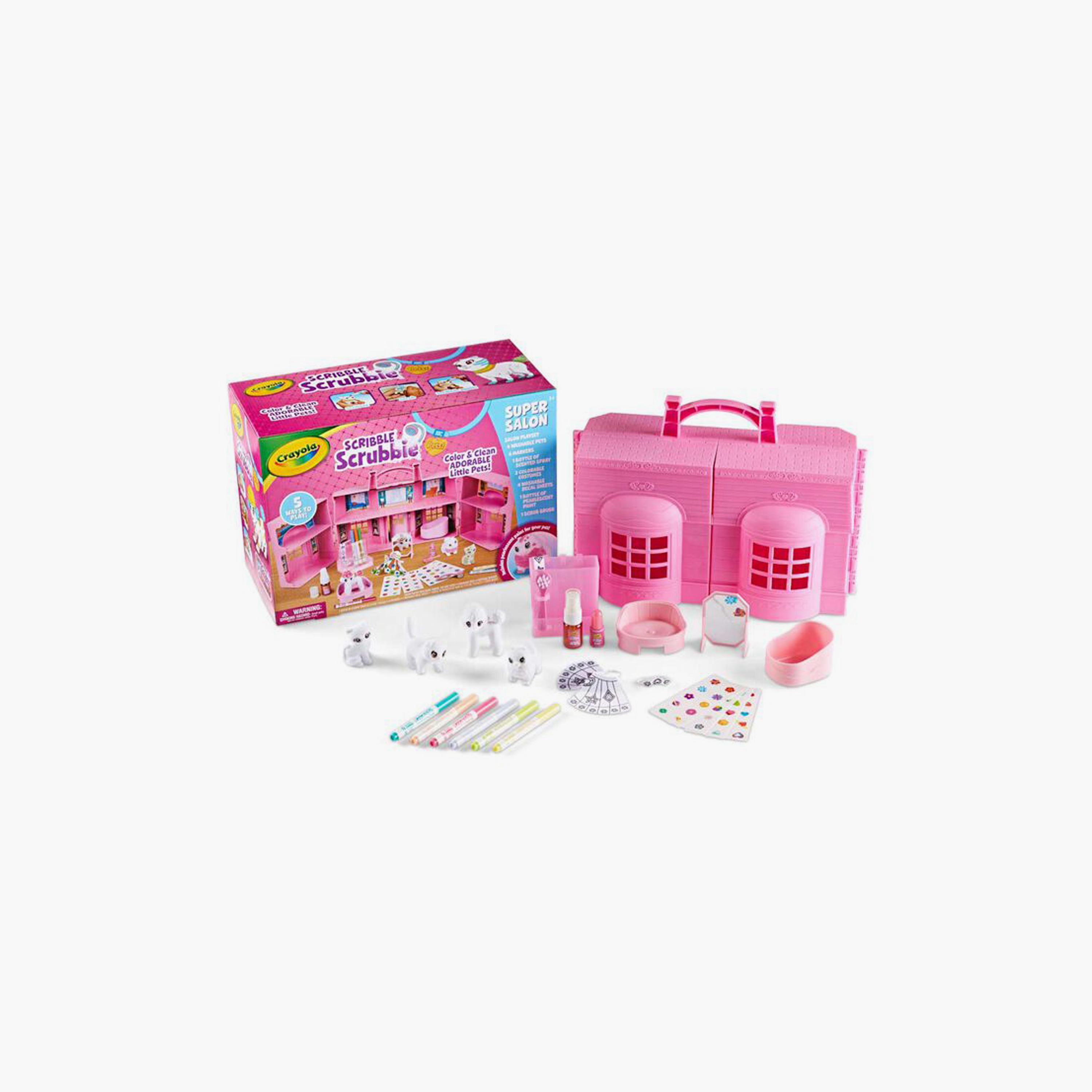 Crayola Scribble Scrubbie Pets - Super Salon-school-stationery-sets-image-3