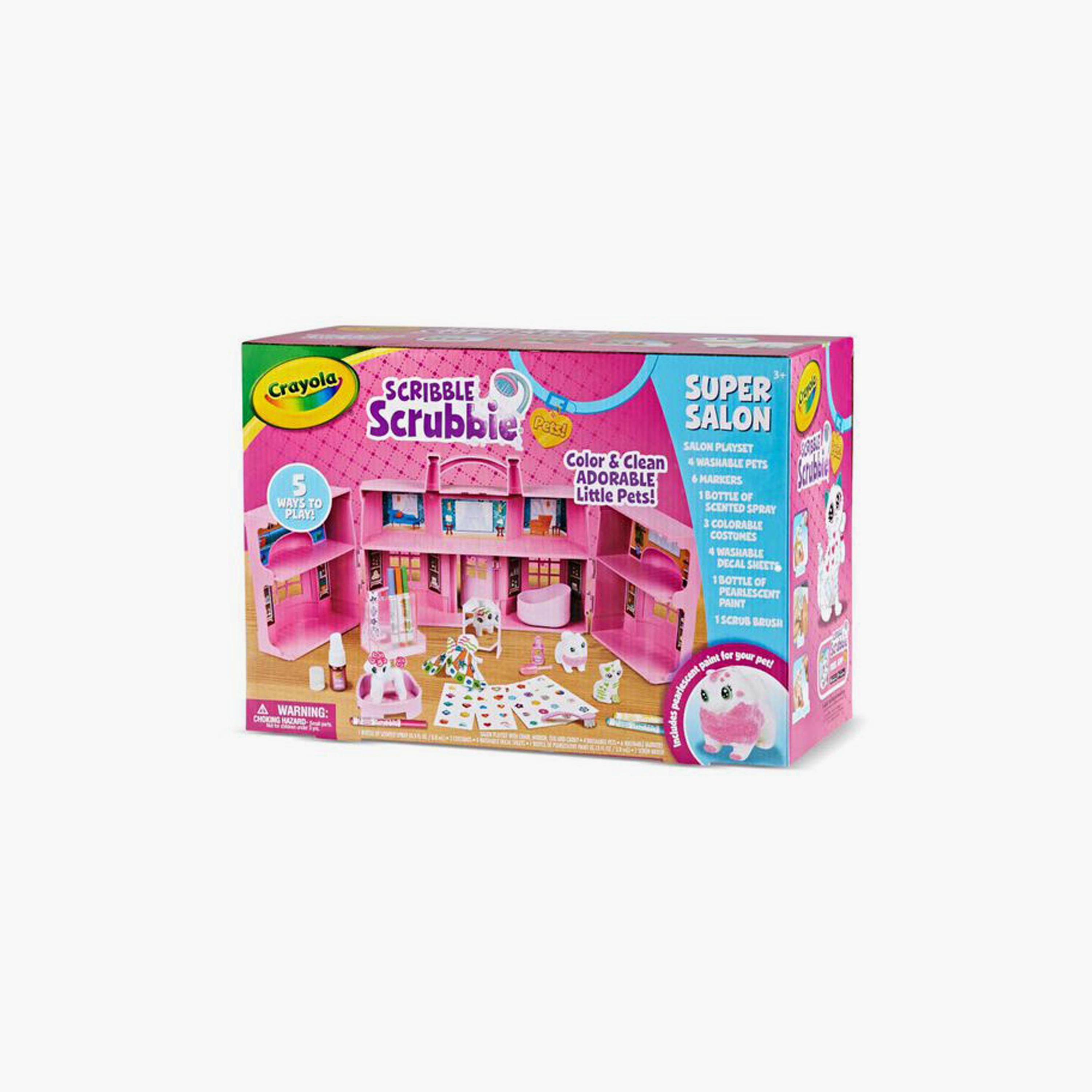 Crayola Scribble Scrubbie Pets - Super Salon-school-stationery-sets-image-5