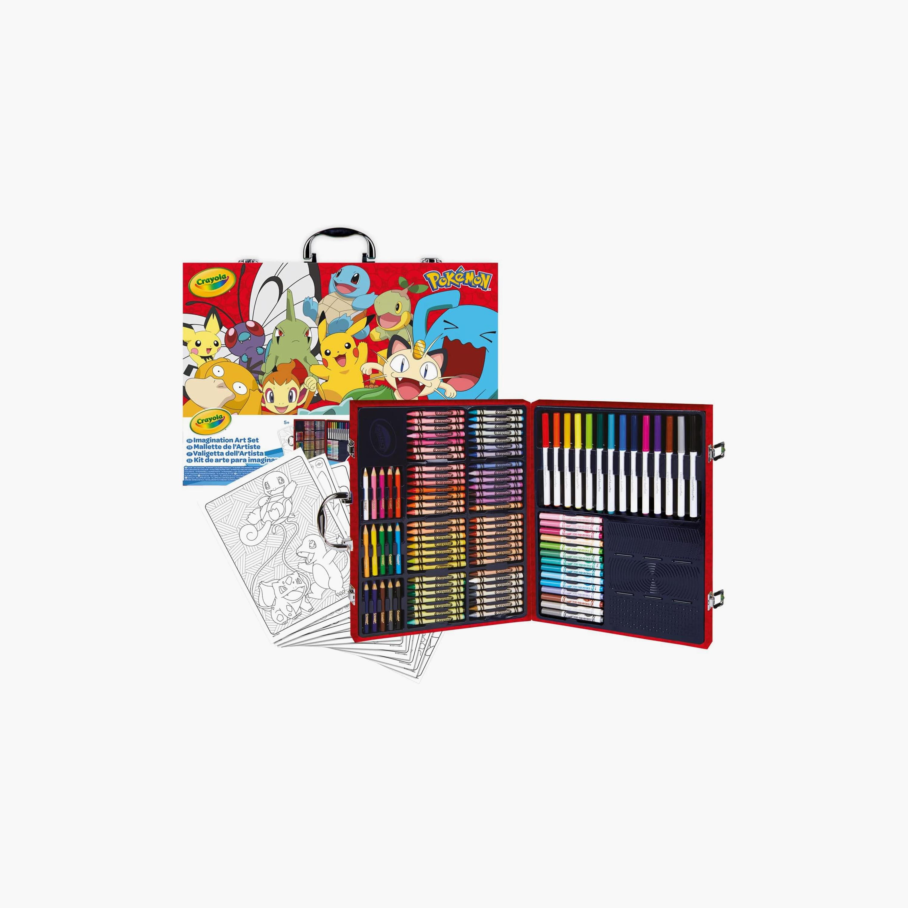 Crayola - Pokémon Creative Art Set Case-school-stationery-sets-image-2