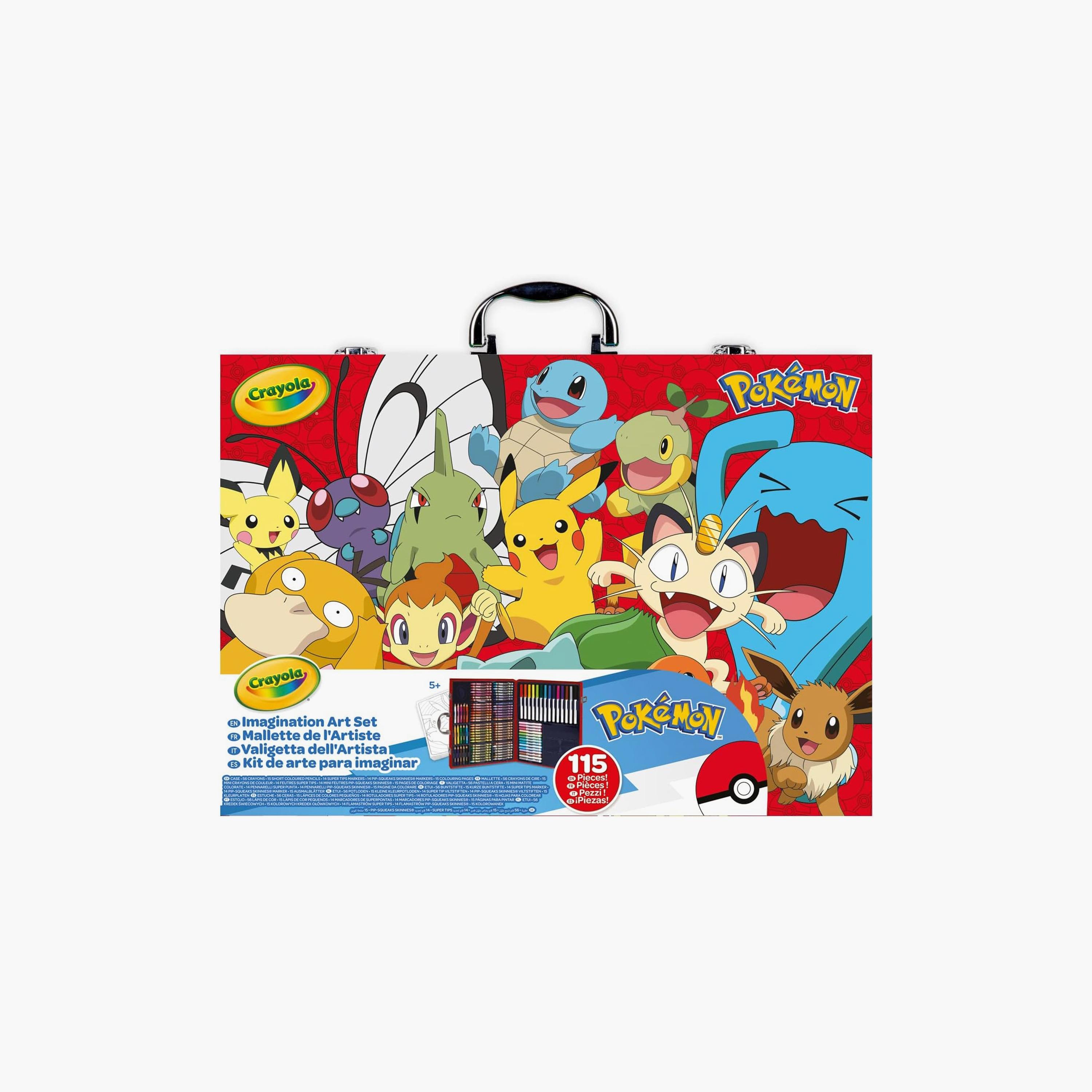 Crayola - Pokémon Creative Art Set Case-school-stationery-sets-image-3