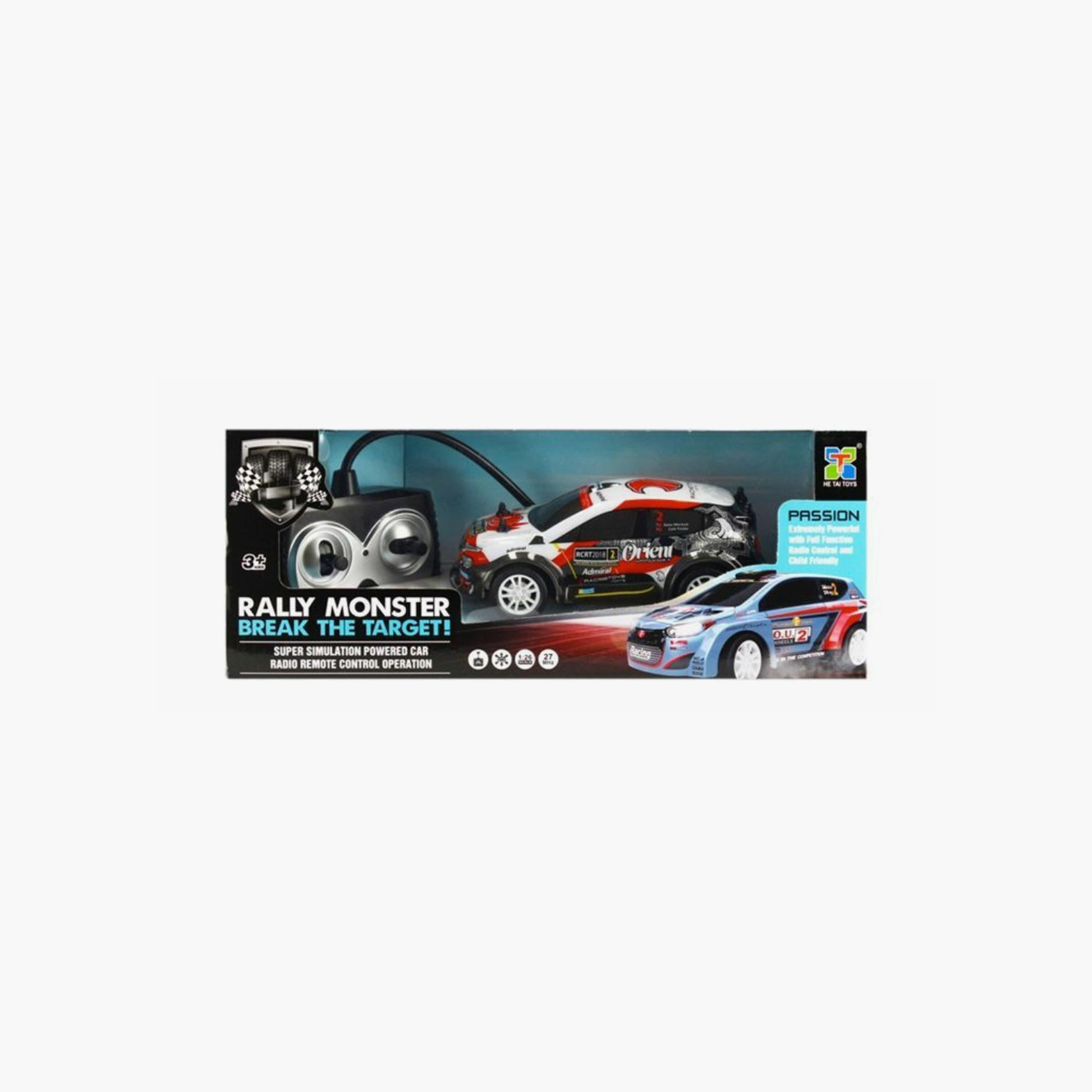 D-Power Rally Monster - White - Assorted-toys-remotecontrolledvehicles-rccars-image-2