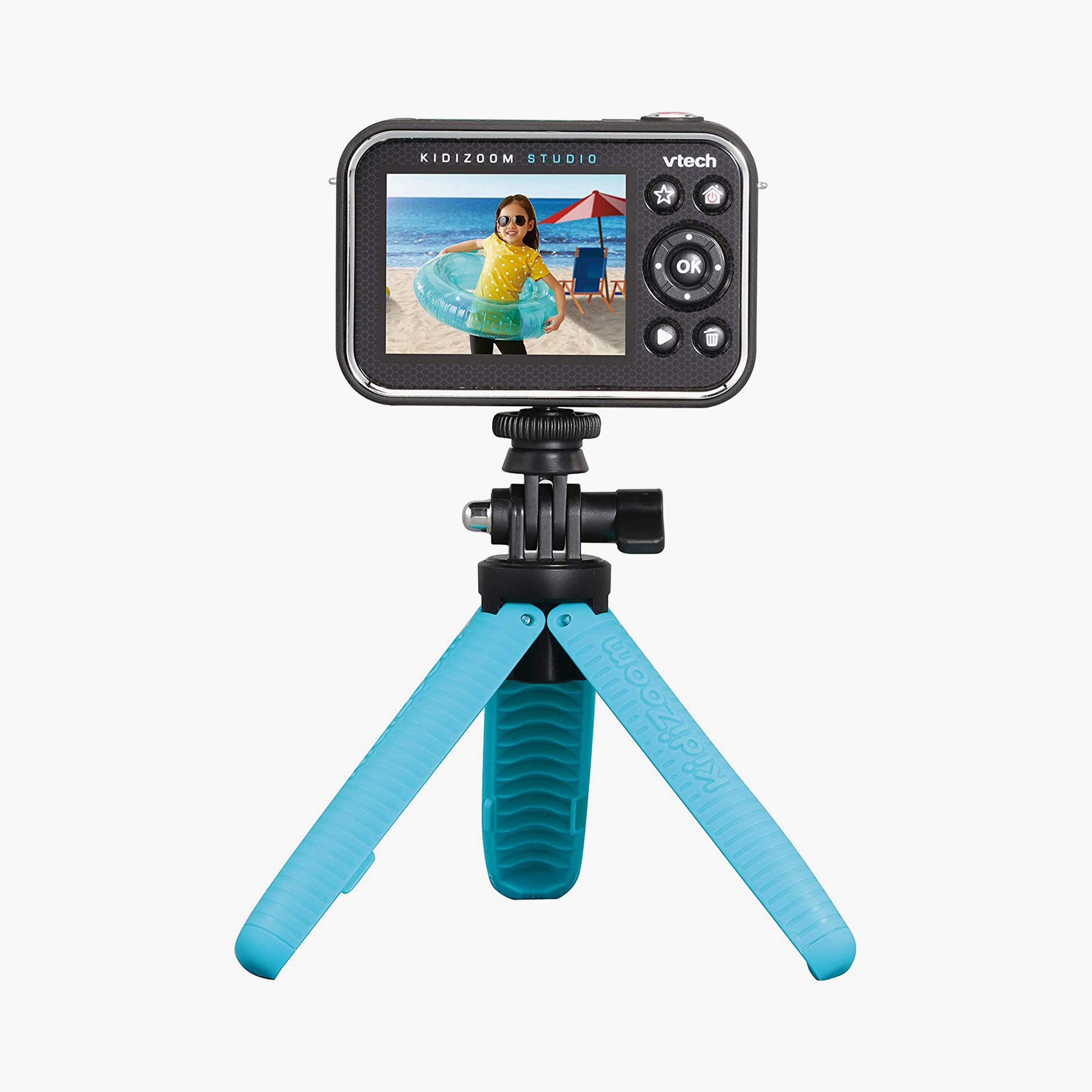 VTech Kidizoon Vlogger Kit - Blue-electronics-camera-image-1