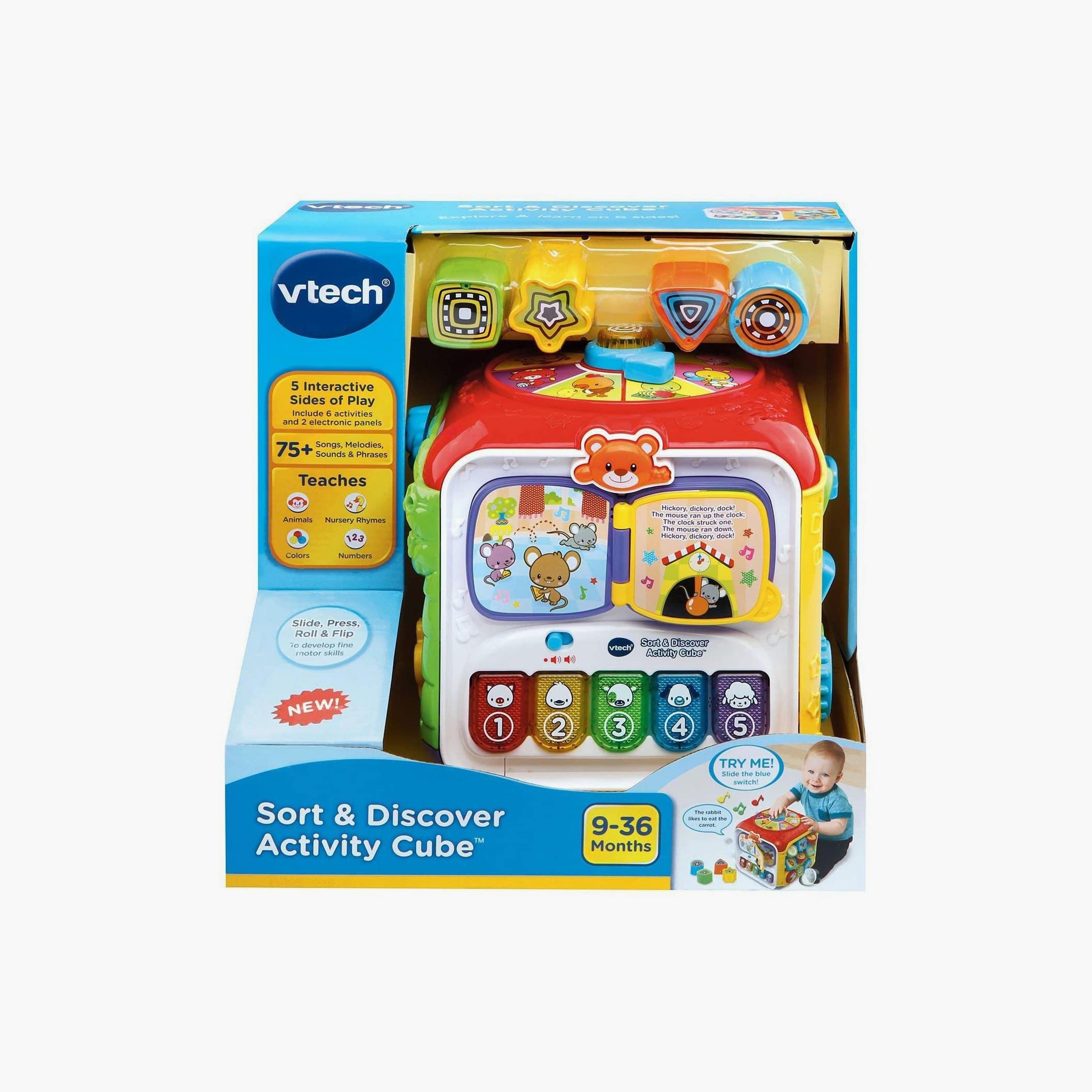 VTech Sort & Discover Activity Cube-toys-educational-musicaltoys-image-4