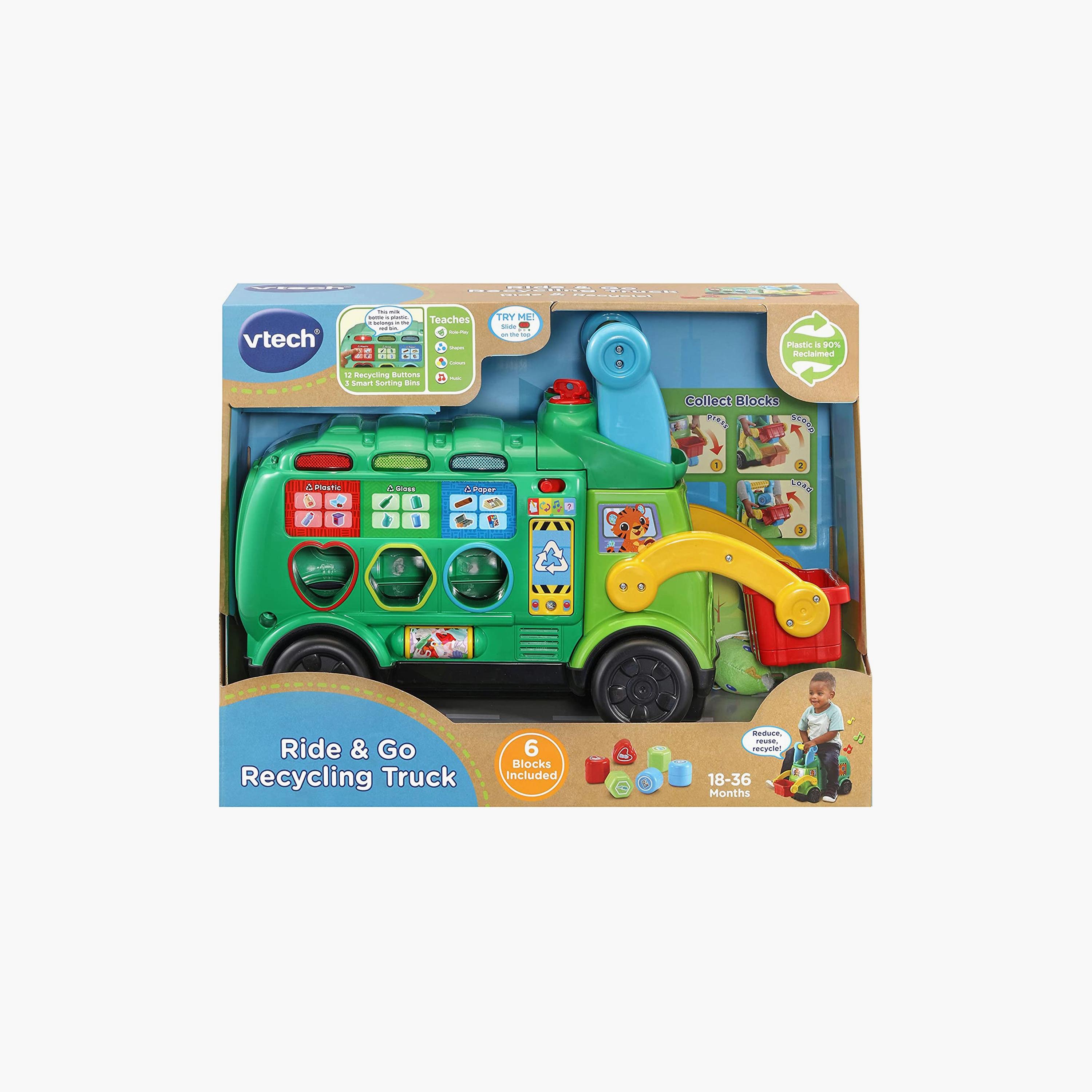 VTech Ride & Go Recycling Truck-toys-outdoor-bikesandrideons-manualrideons-image-3