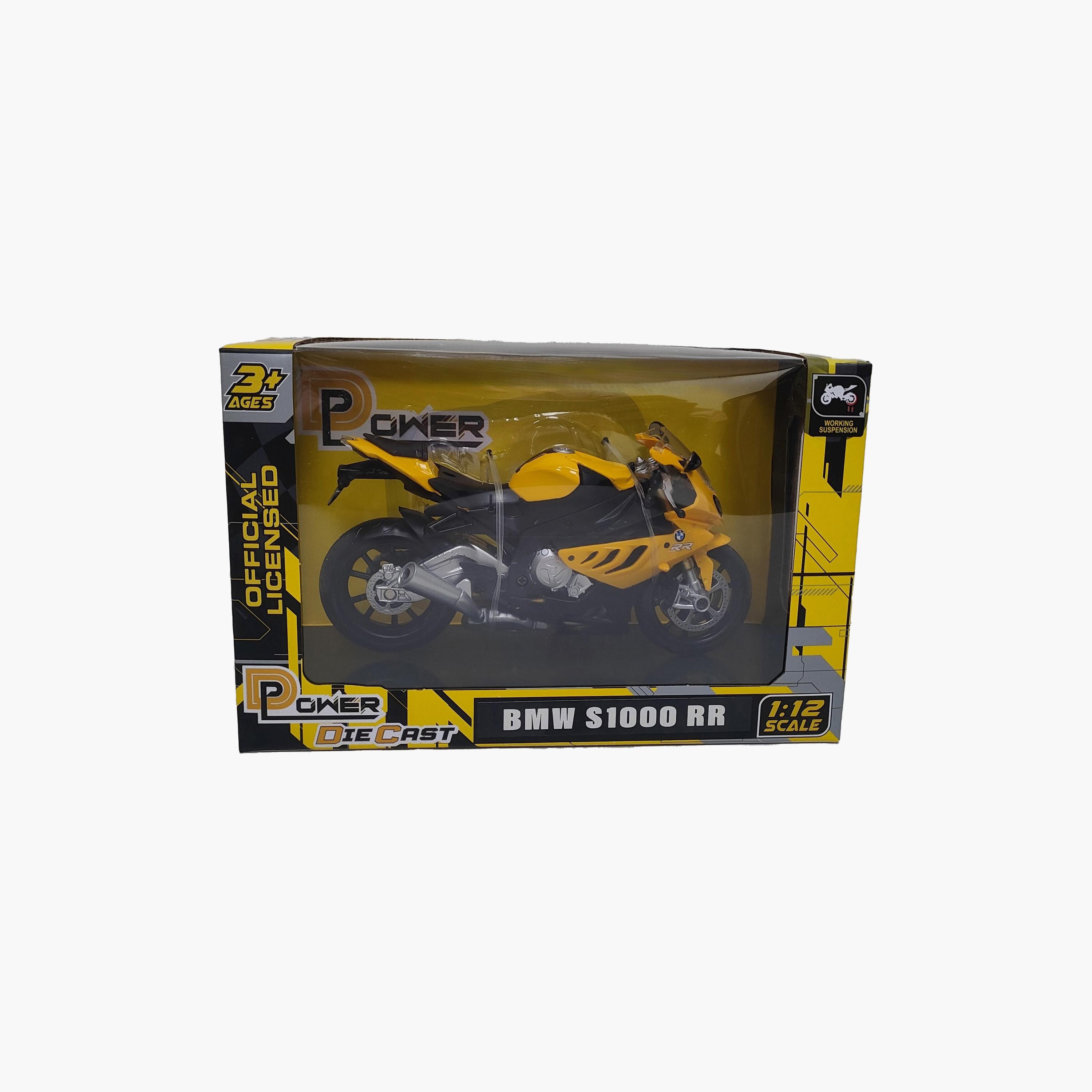 D-Power MSZ BMW S1000RR Die-Cast Vehicle – Yellow-toys-playvehicles-diecastcars-image-2