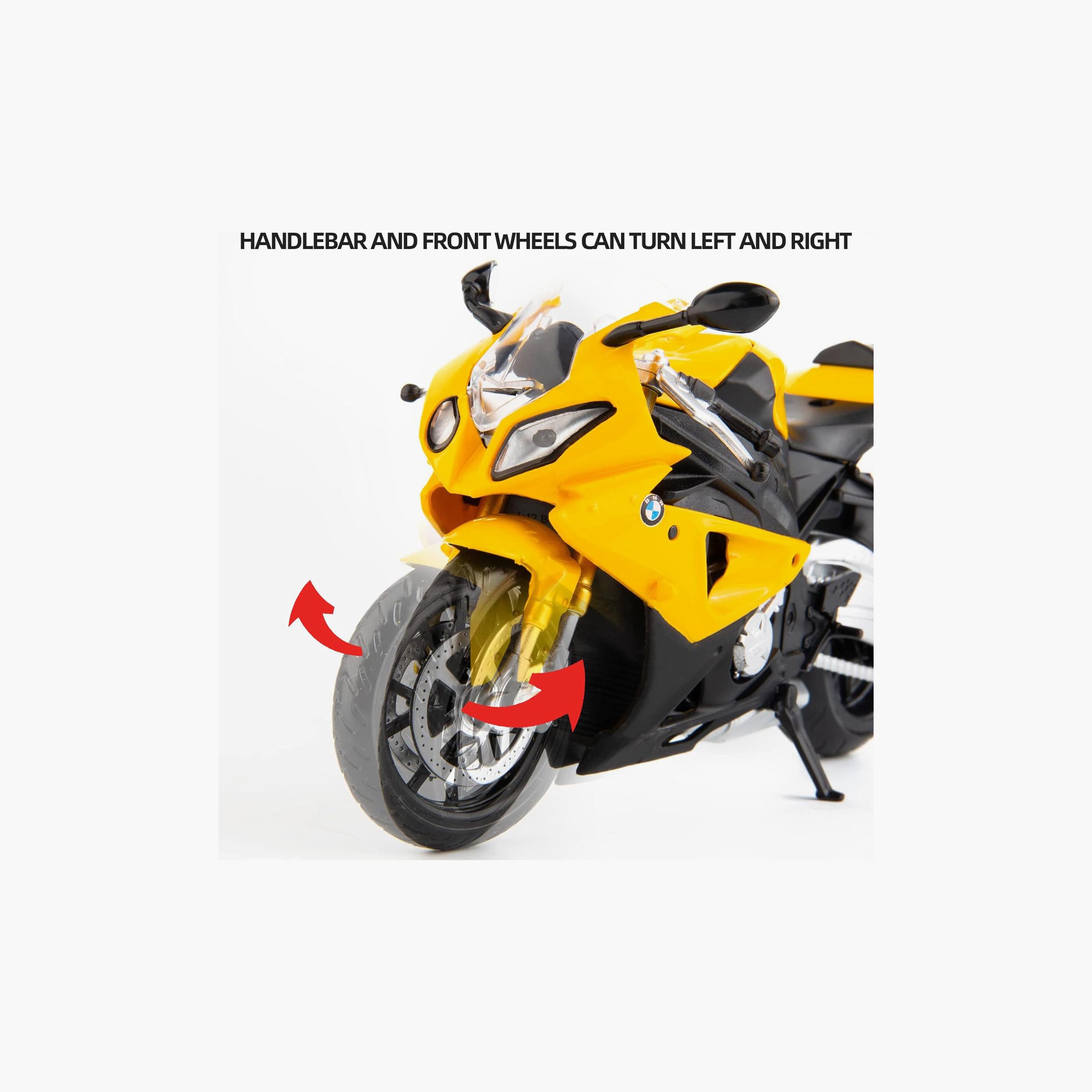 D-Power MSZ BMW S1000RR Die-Cast Vehicle – Yellow-toys-playvehicles-diecastcars-image-4