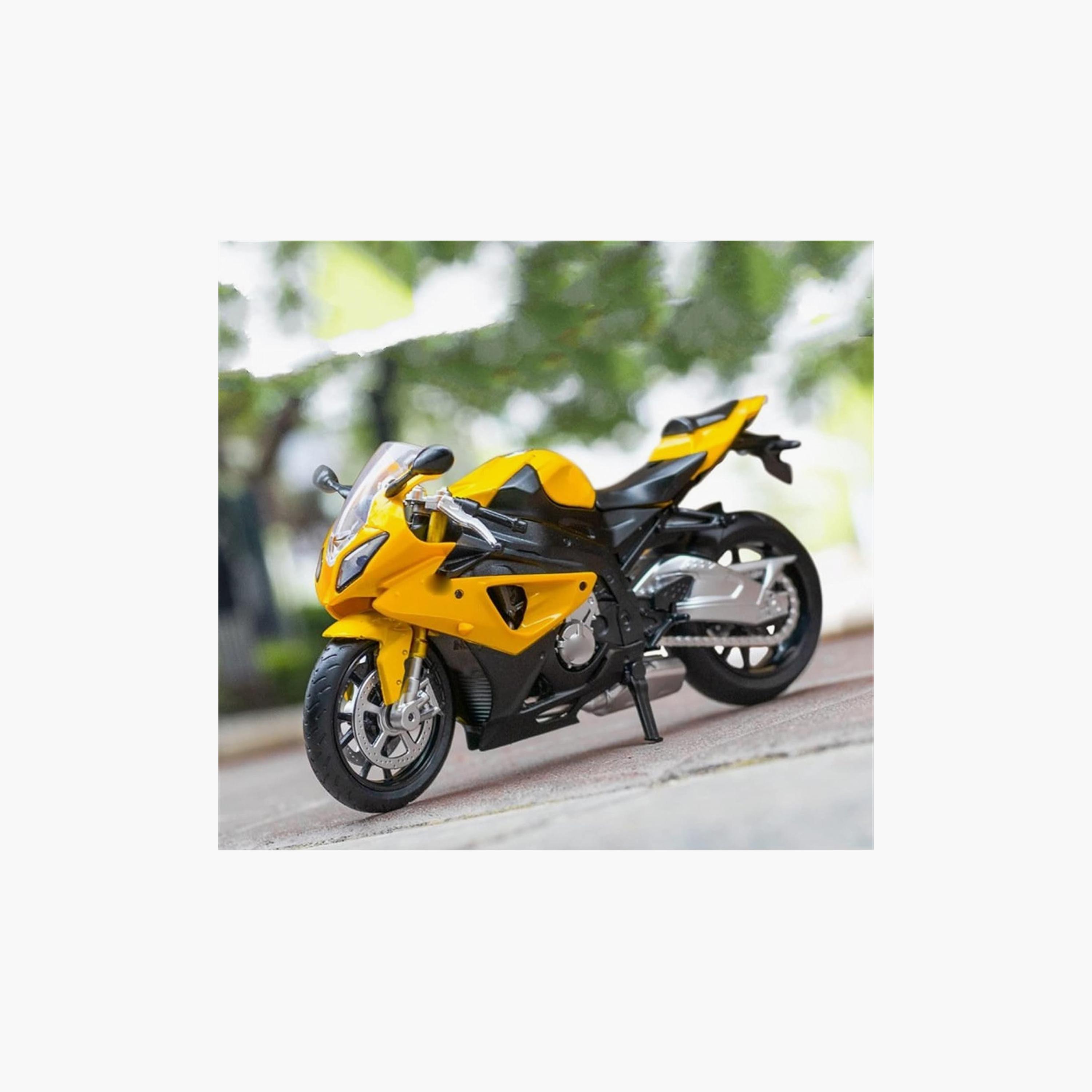 D-Power MSZ BMW S1000RR Die-Cast Vehicle – Yellow-toys-playvehicles-diecastcars-image-7
