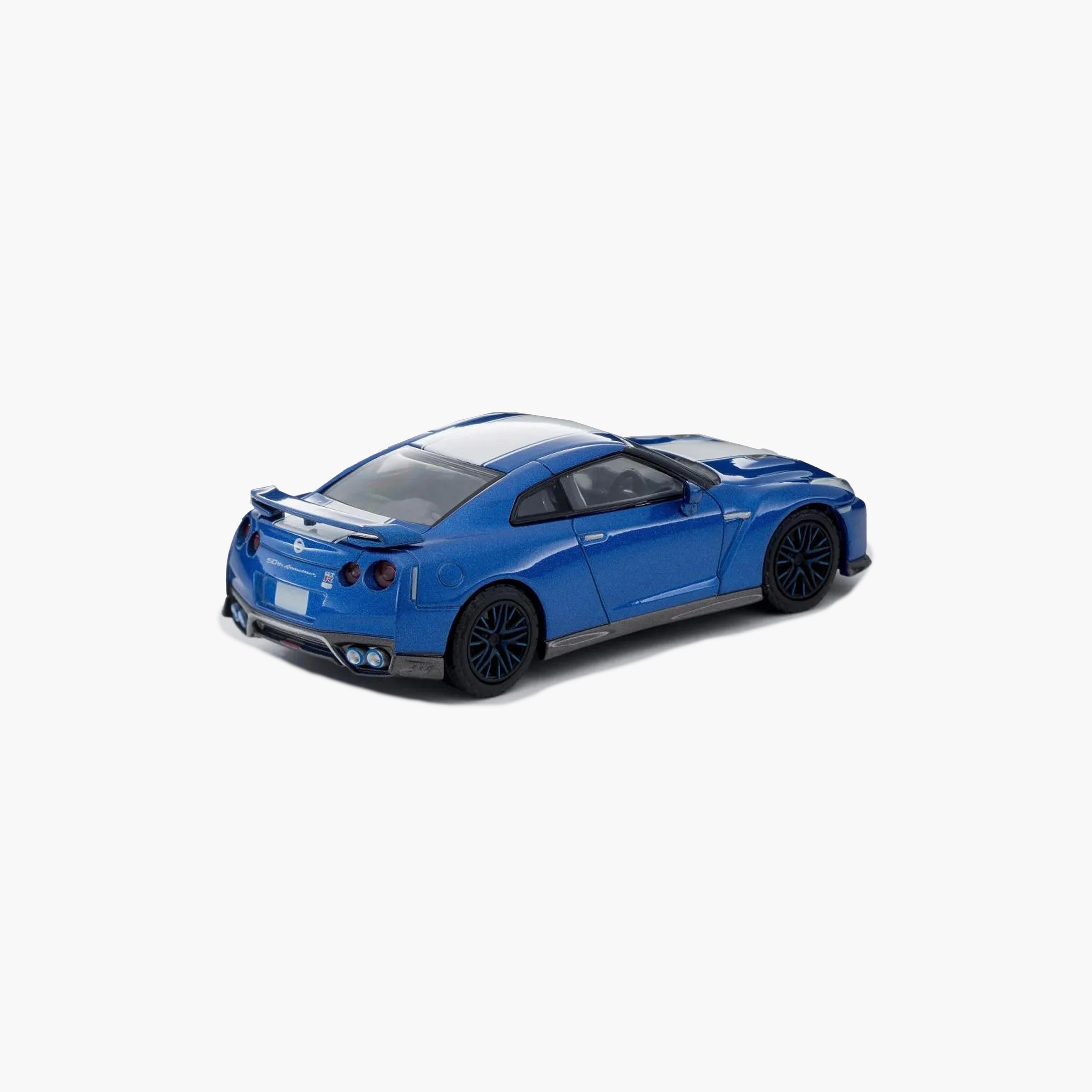 مركبة مصبوبة نيسان جي تي-آر زرقاء إم إس زي من دي باور-toys-playvehicles-diecastcars-image-2