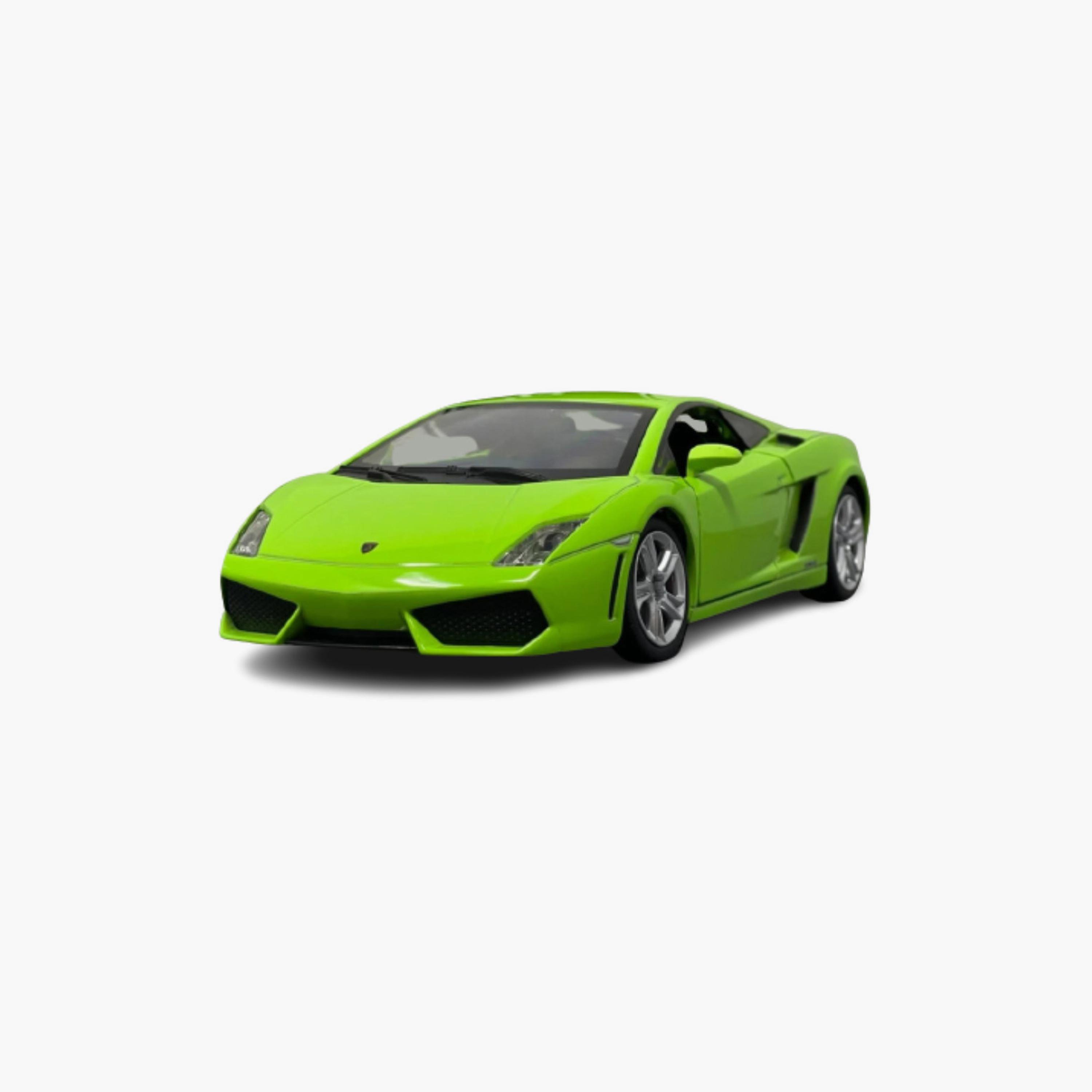 مركبة مصبوبة لامبورجيني غالاردو إل بي 560-4 خضراء إم إس زي من دي باور-toys-playvehicles-diecastcars-image-1