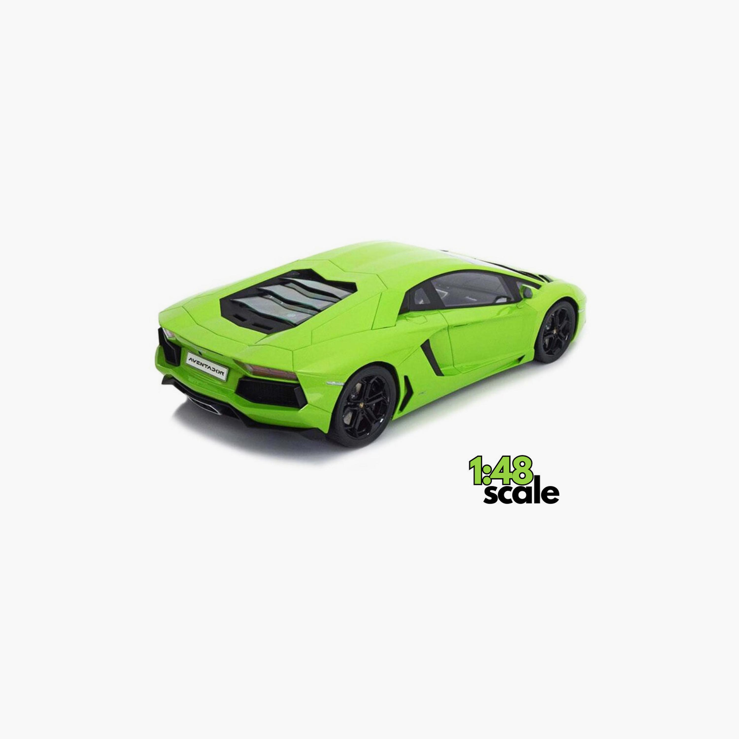 مركبة مصبوبة لامبورجيني إل بي 700-4 خضراء إم إس زي من دي باور-toys-playvehicles-diecastcars-image-3