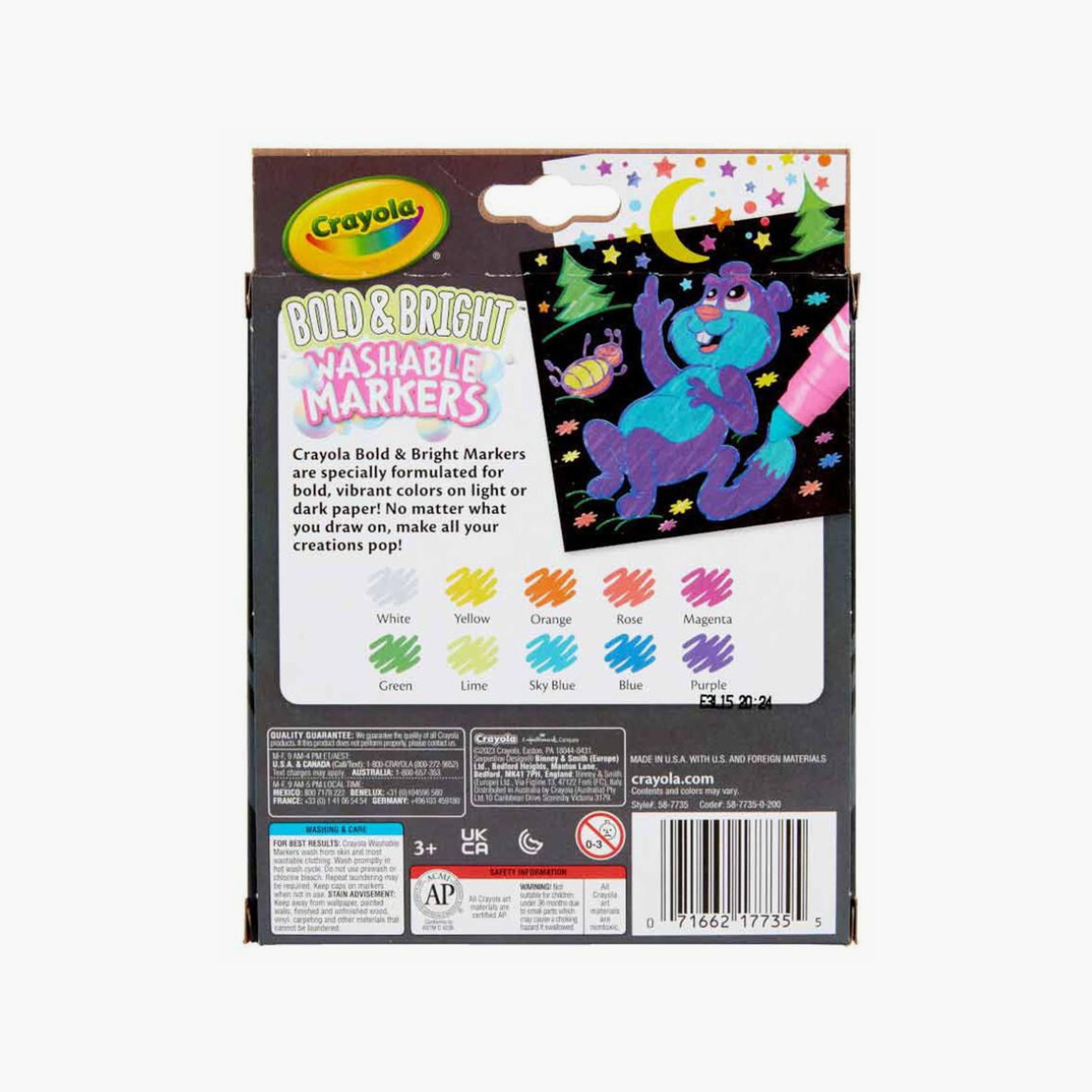 Crayola 10-Piece Broad Line Markers-school-stationery-sets-image-7