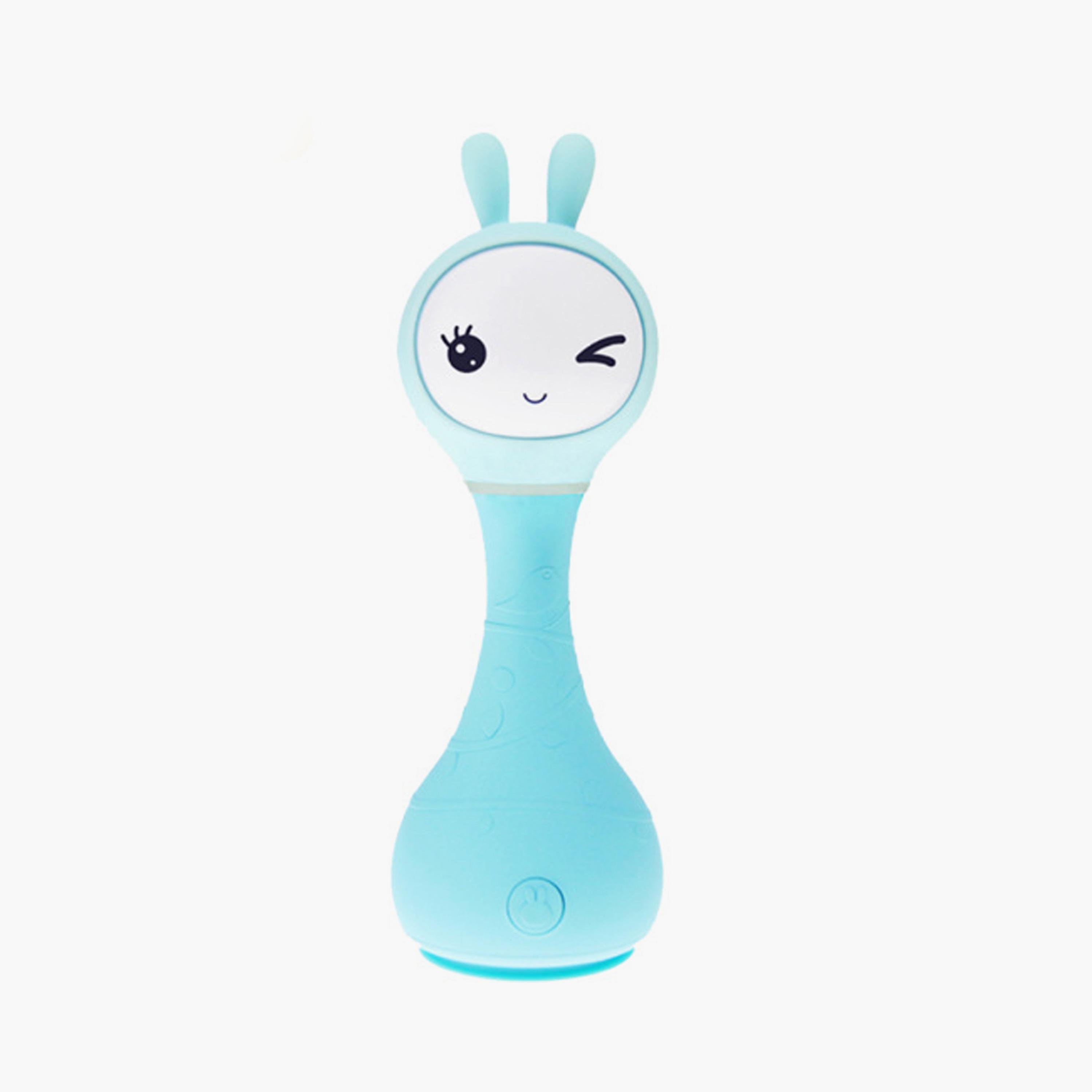 خشخيشة ذكية تهتز وتخبر من أليلو سمارتي - أزرق ذكي-toys-babyandtoddlertoys-lightsandmusicaltoys-image-1