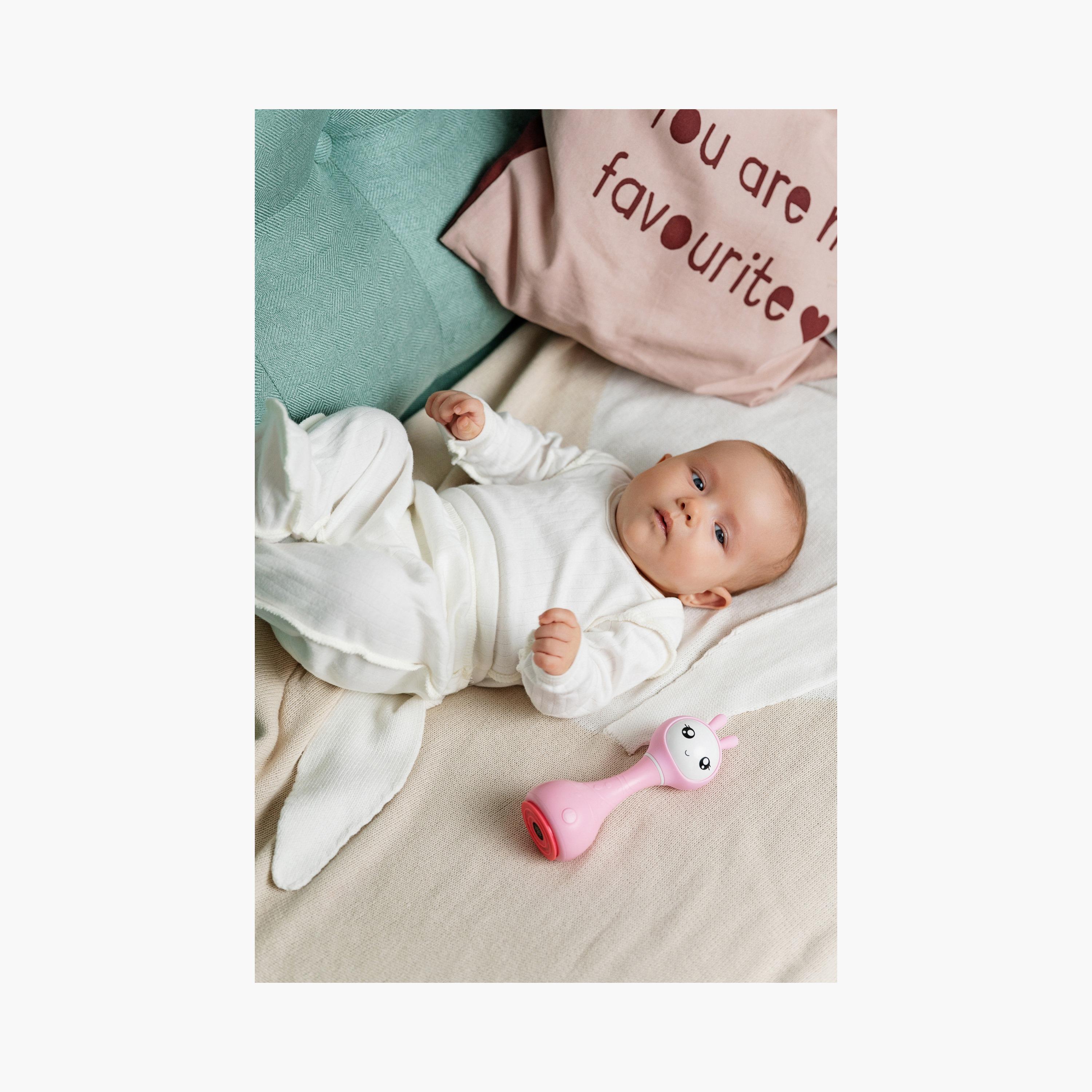 خشخيشة تهتز وتخبر من أليلو سمارتي - وردي ذكي-toys-babyandtoddlertoys-lightsandmusicaltoys-image-7