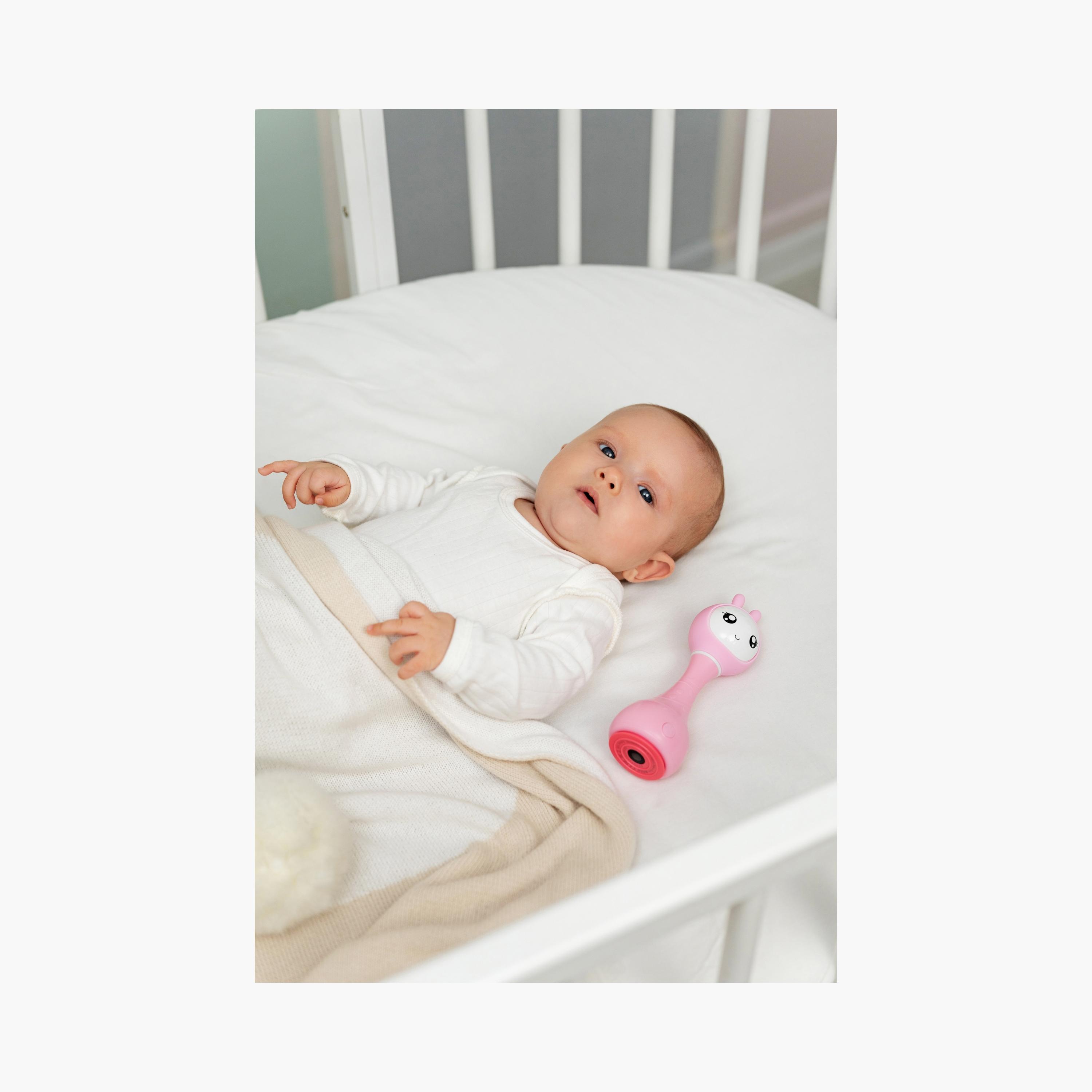 خشخيشة تهتز وتخبر من أليلو سمارتي - وردي ذكي-toys-babyandtoddlertoys-lightsandmusicaltoys-image-8