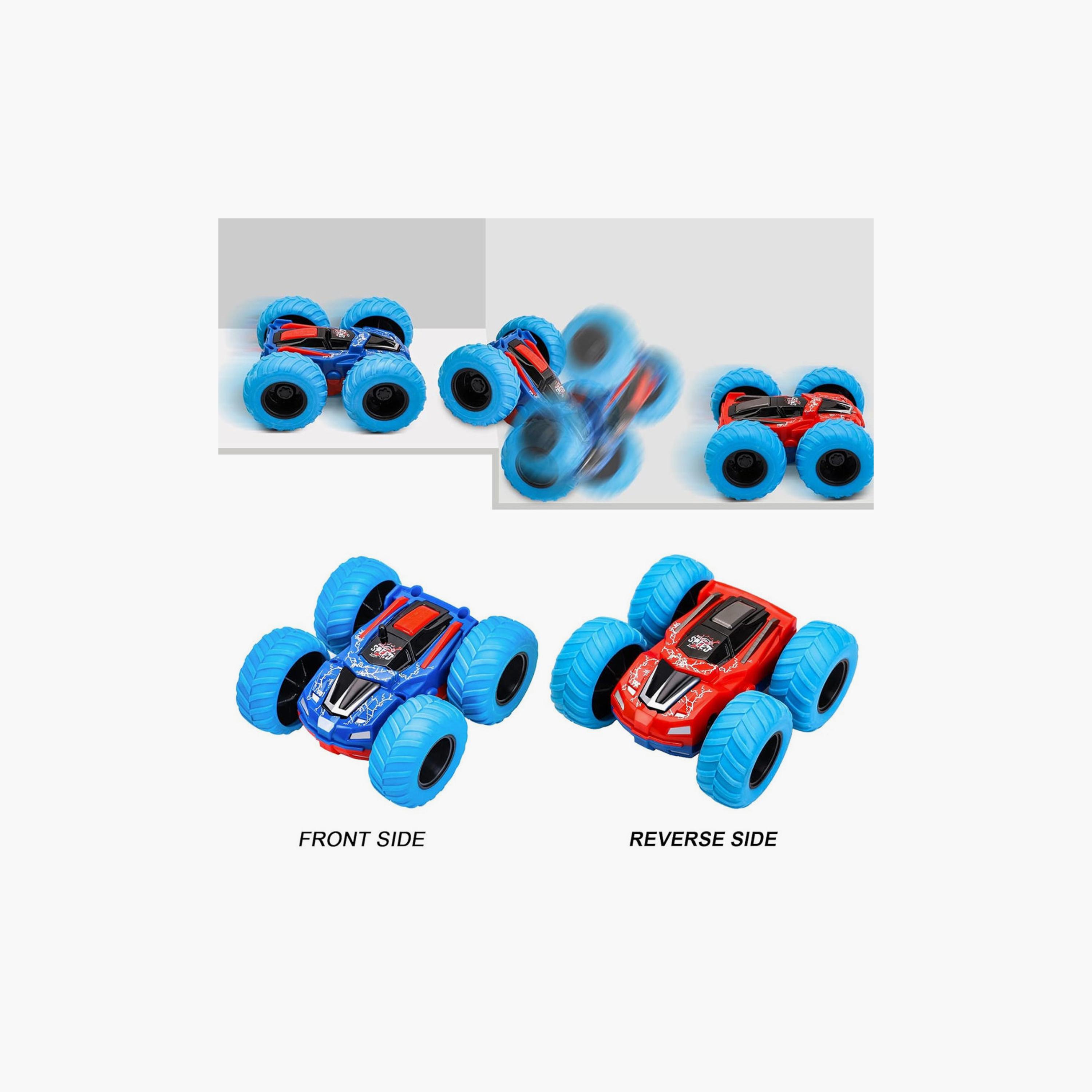 D-Power Double-Sided Friction-Powered Monster Truck - Green-toys-playvehicles-cars-image-6
