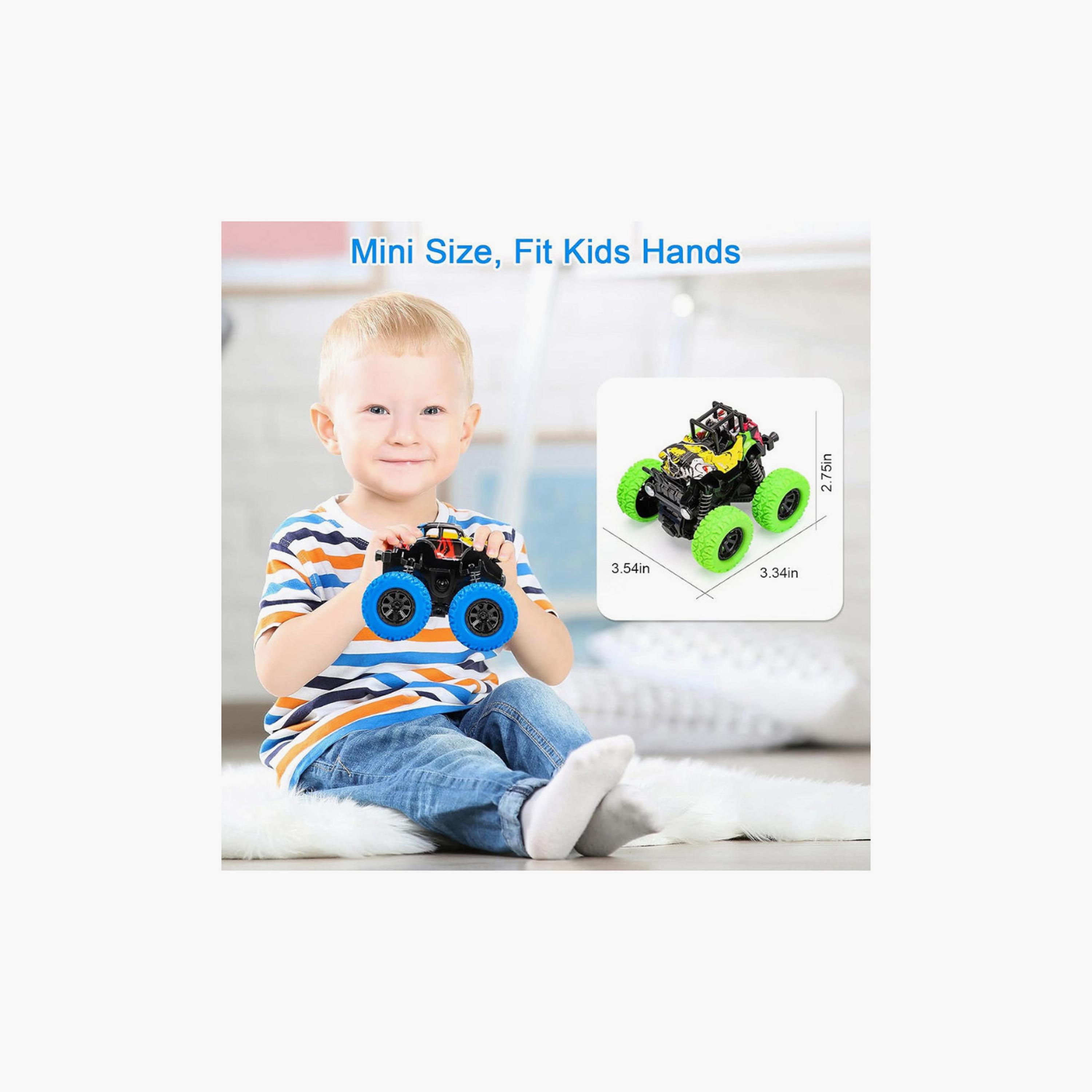 شاحنة مونستر حيل تعمل بقوة الاحتكاك أزرق من دي باور-toys-playvehicles-cars-image-2