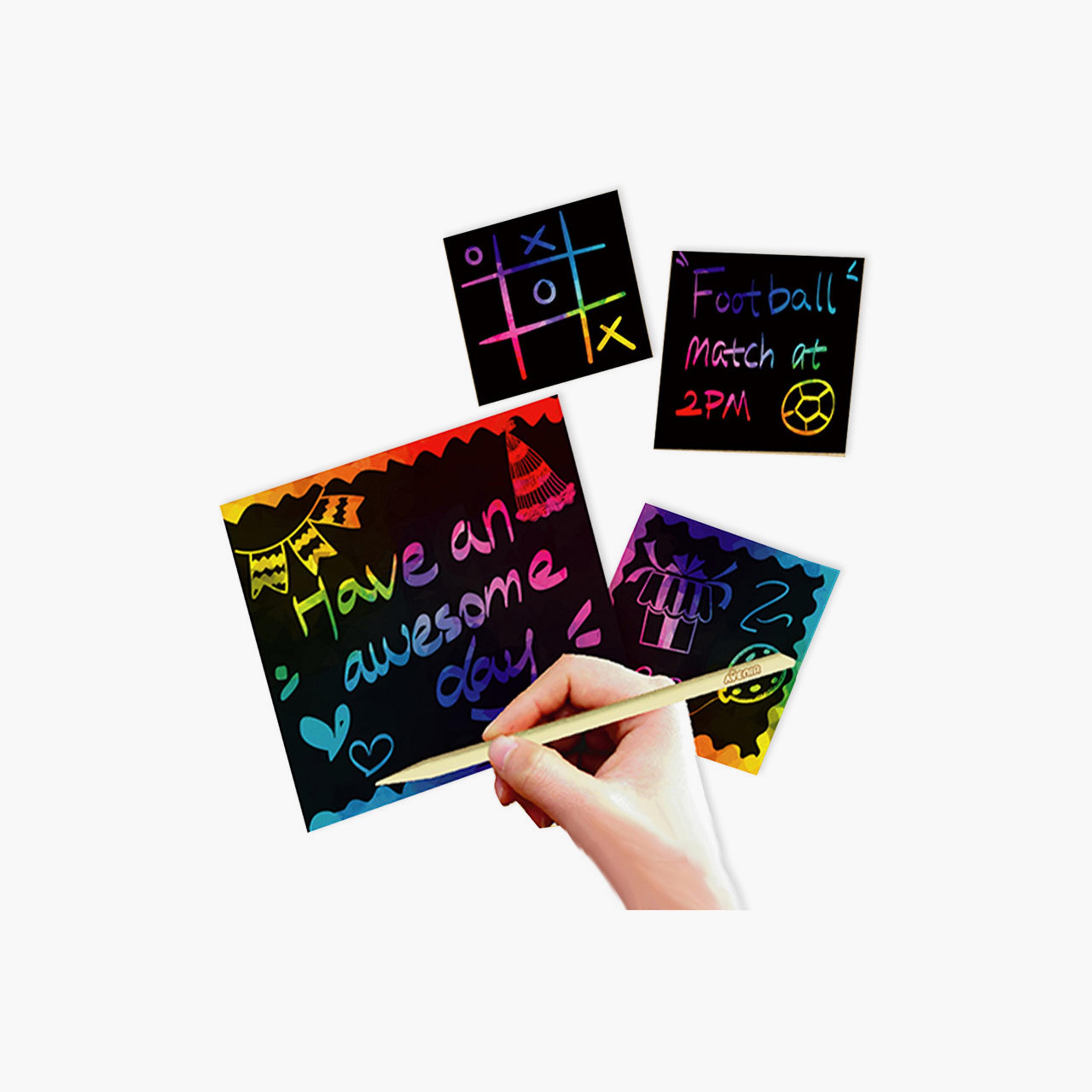 مفكرة خدش من أفينير - 50 بطاقة خدش-school-artsandcrafts-image-2