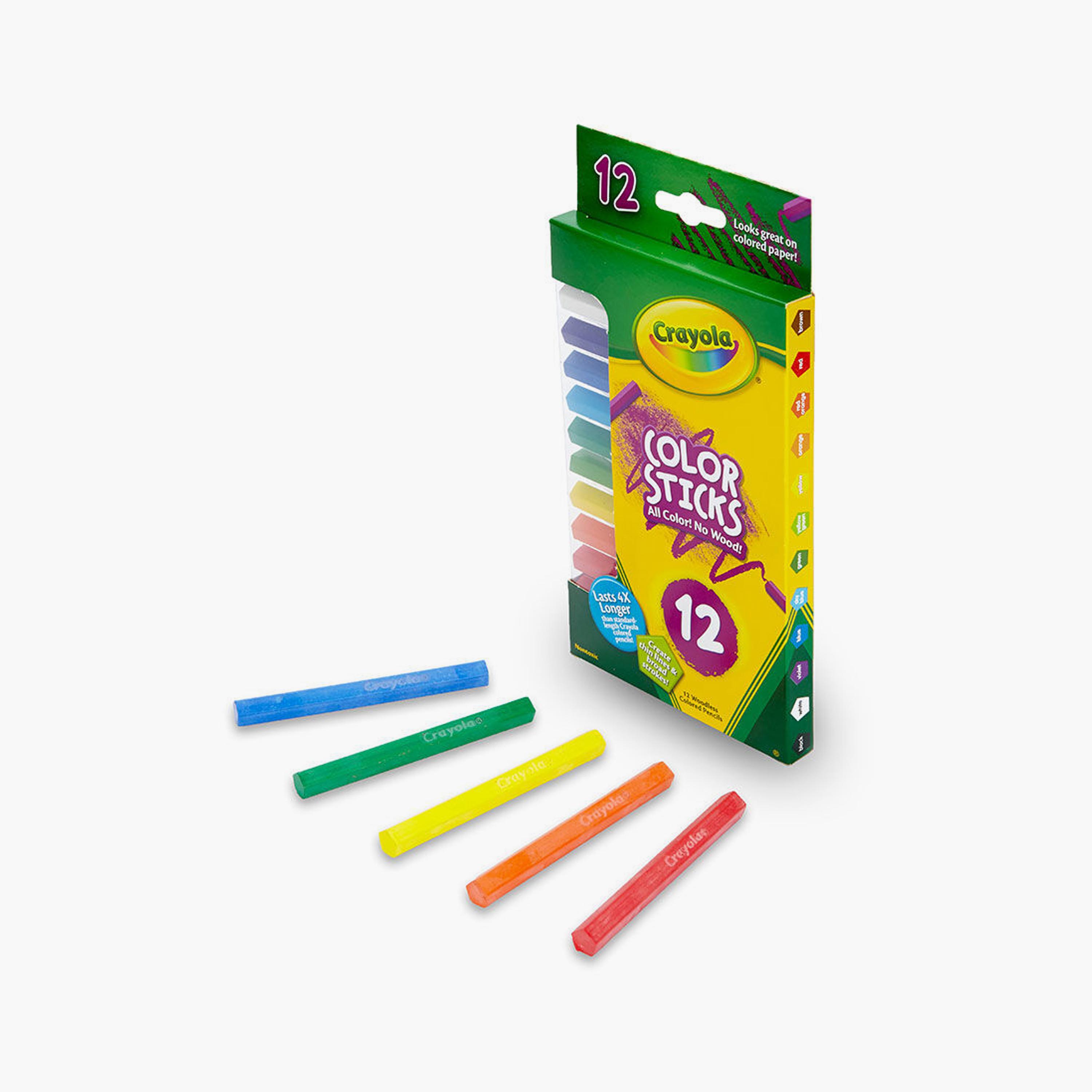 عصي التلوين من كرايولا - 12 قطعة-school-stationery-sets-image-3